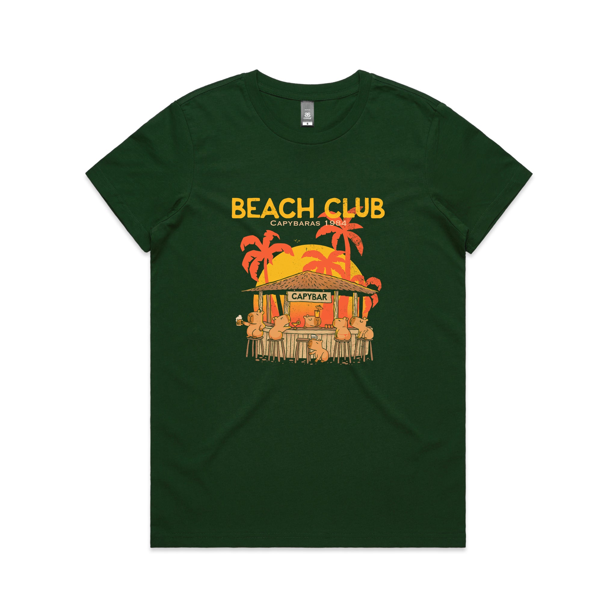 Capybara Beach House Tee