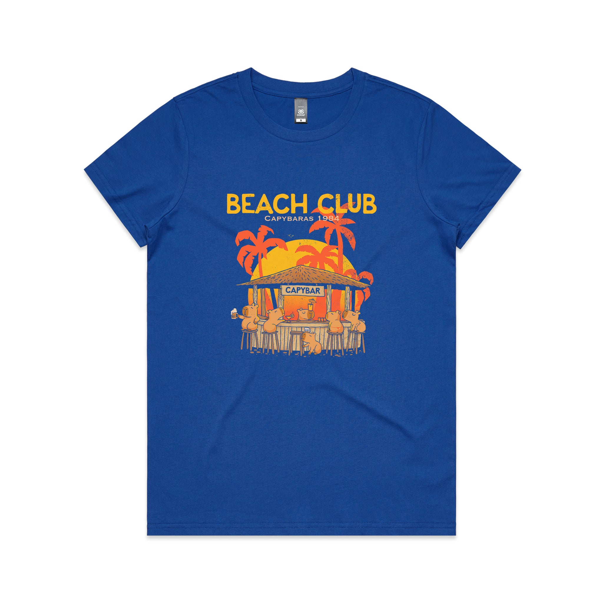 Capybara Beach House Tee