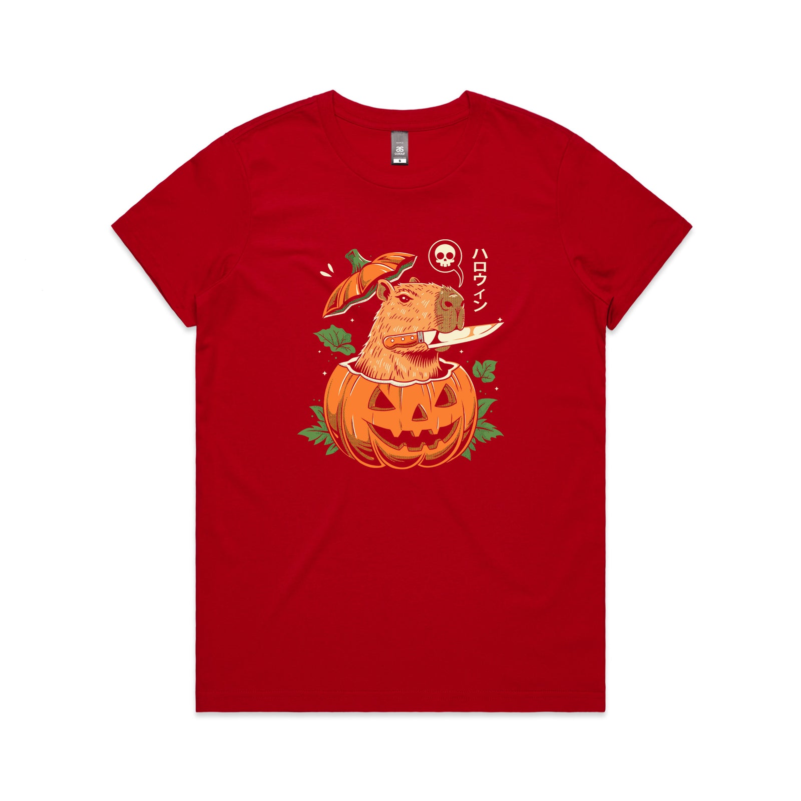Capybara Pumpkin Tee