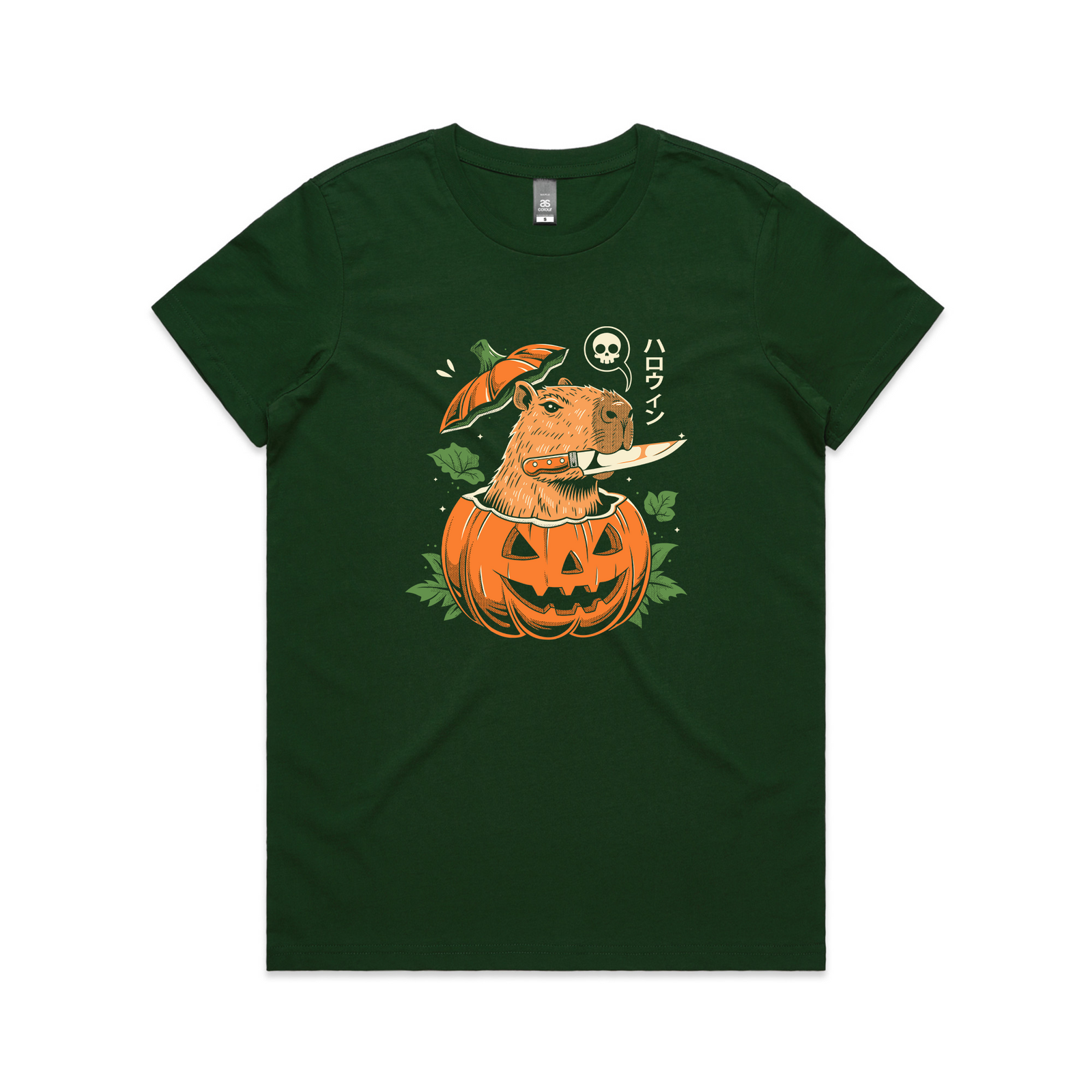 Capybara Pumpkin Tee