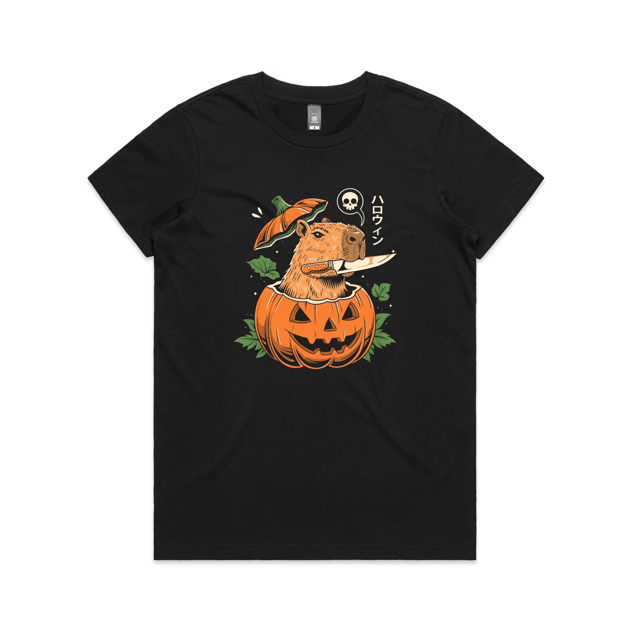 Capybara Pumpkin Tee