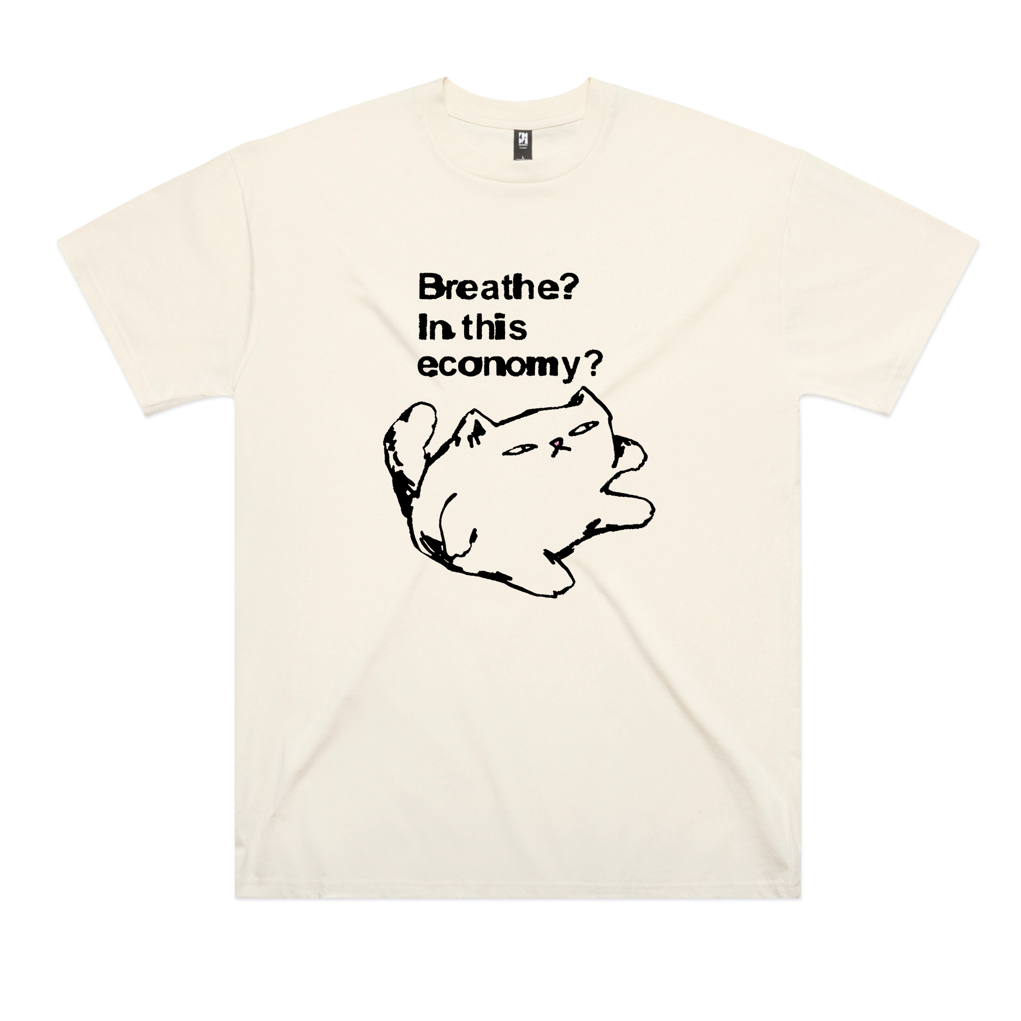Breathe Cat Tee