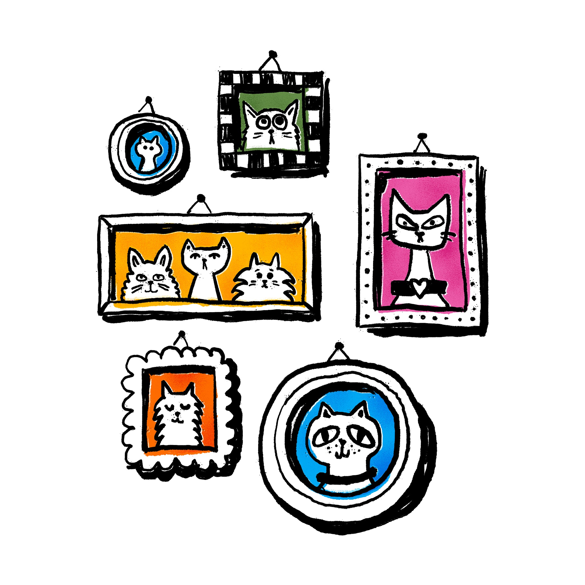 Cat Collection Tee