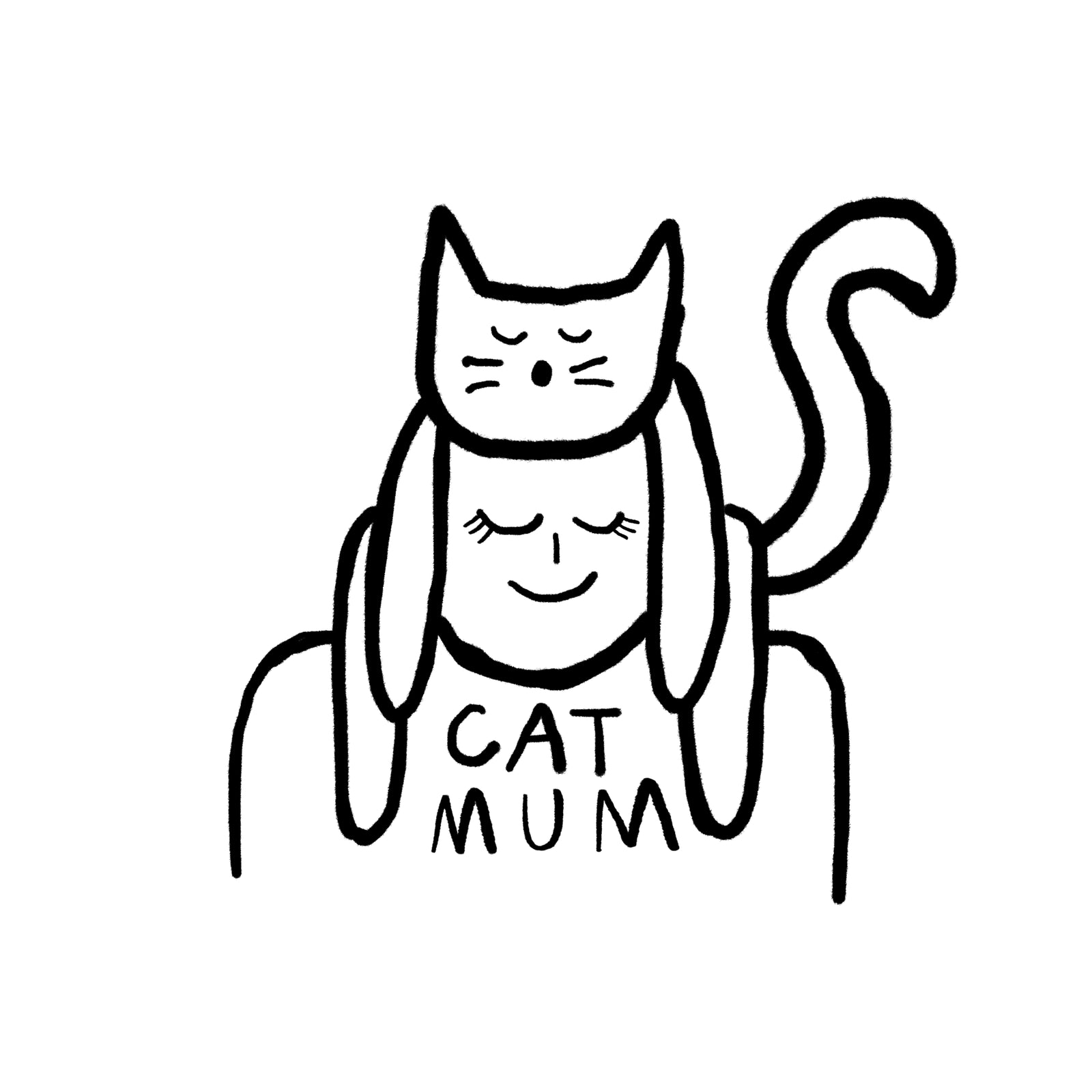Cat Mum Tee