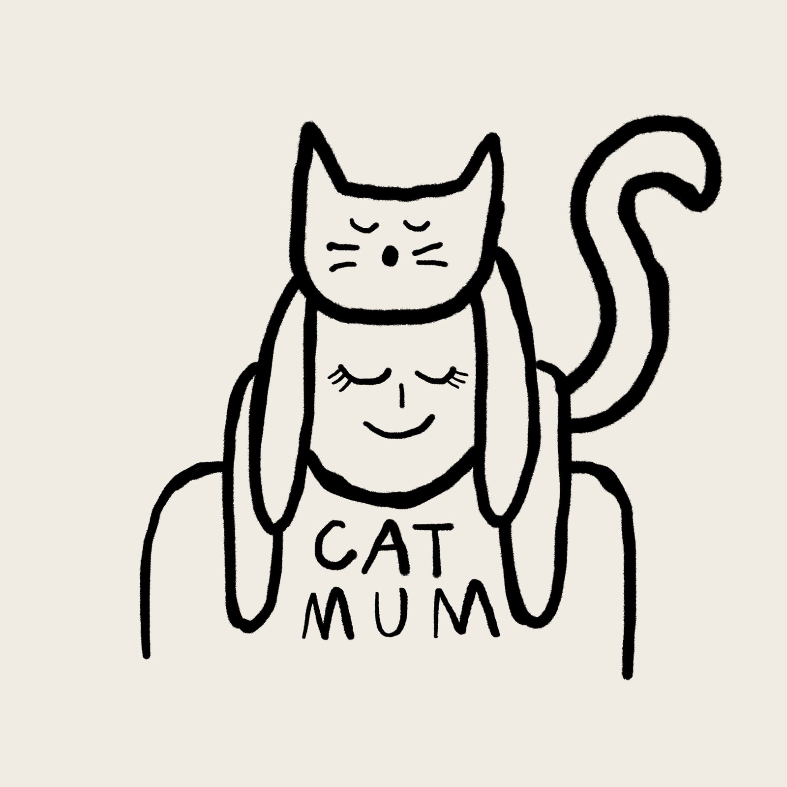 Cat Mum Tote