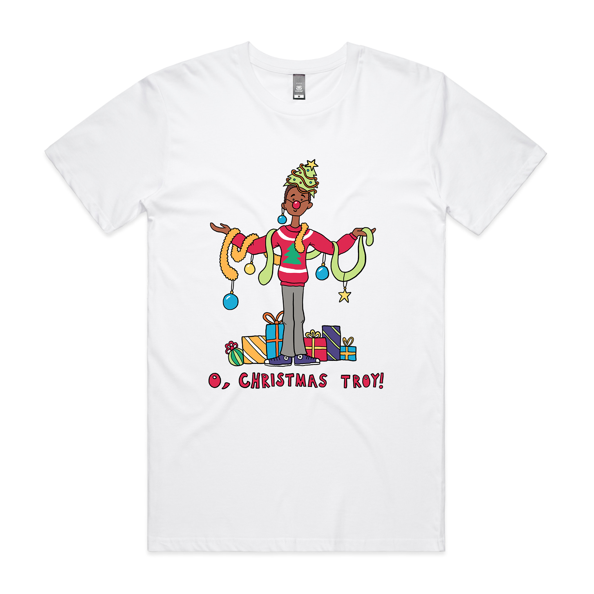 Christmas Troy Tee
