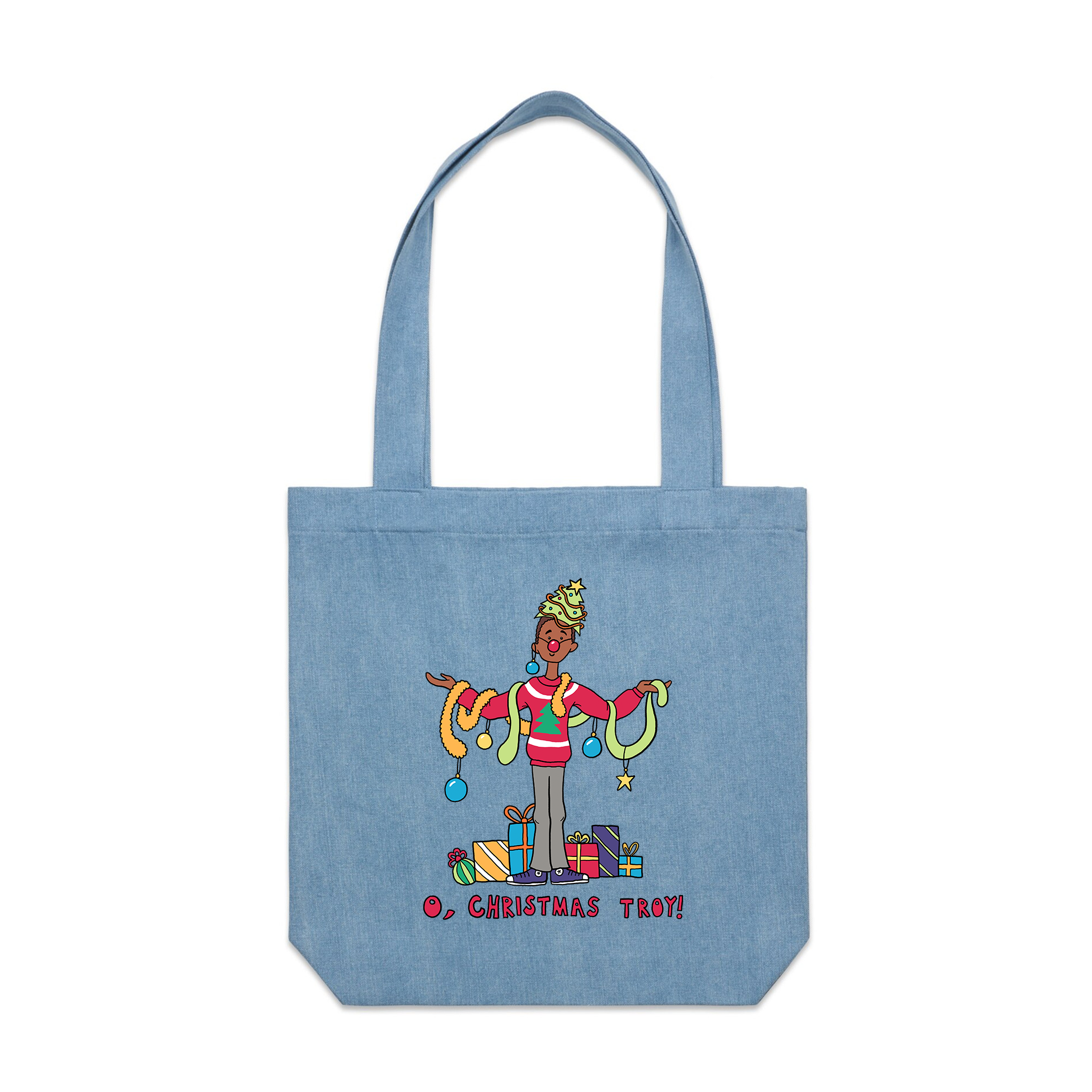 Christmas Troy Tote