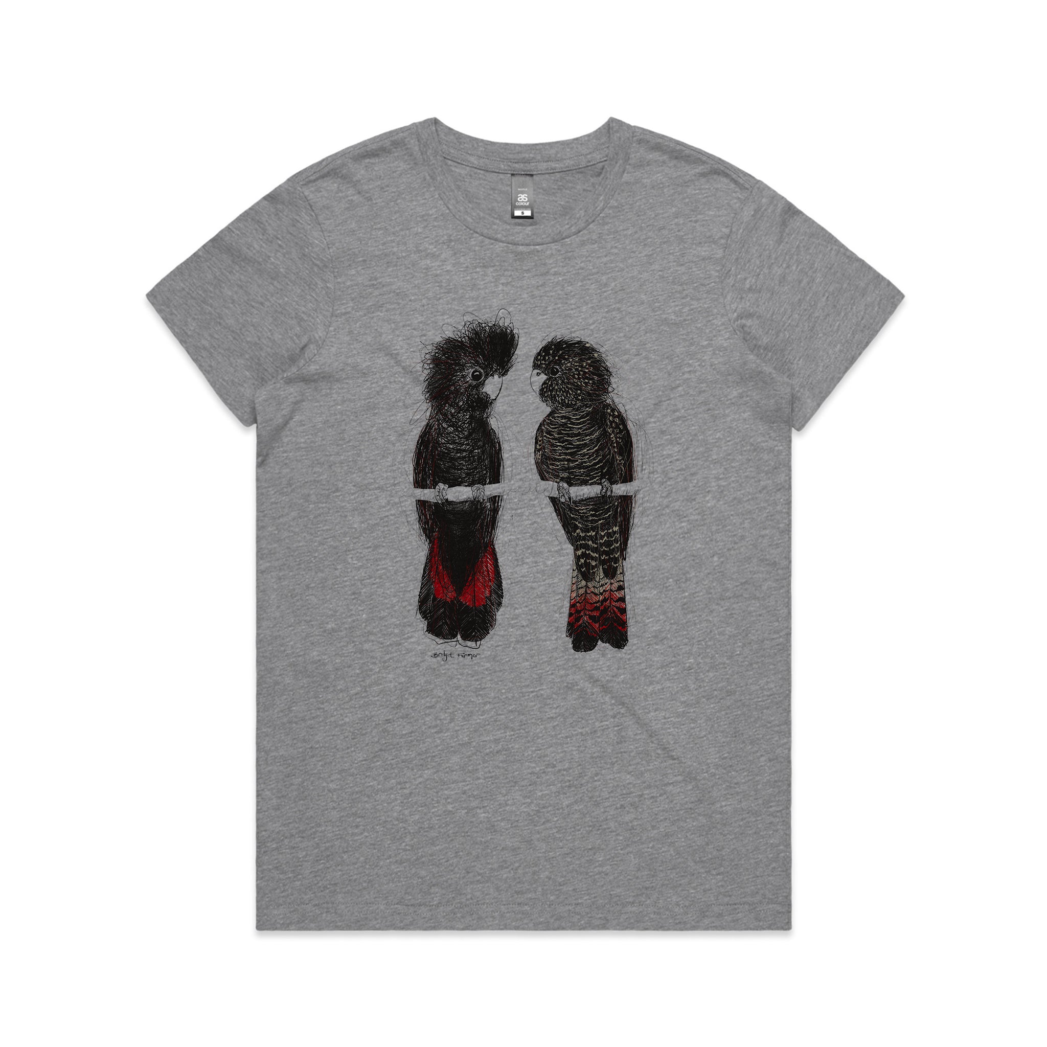 Red Tailed Black Cockatoos Tee