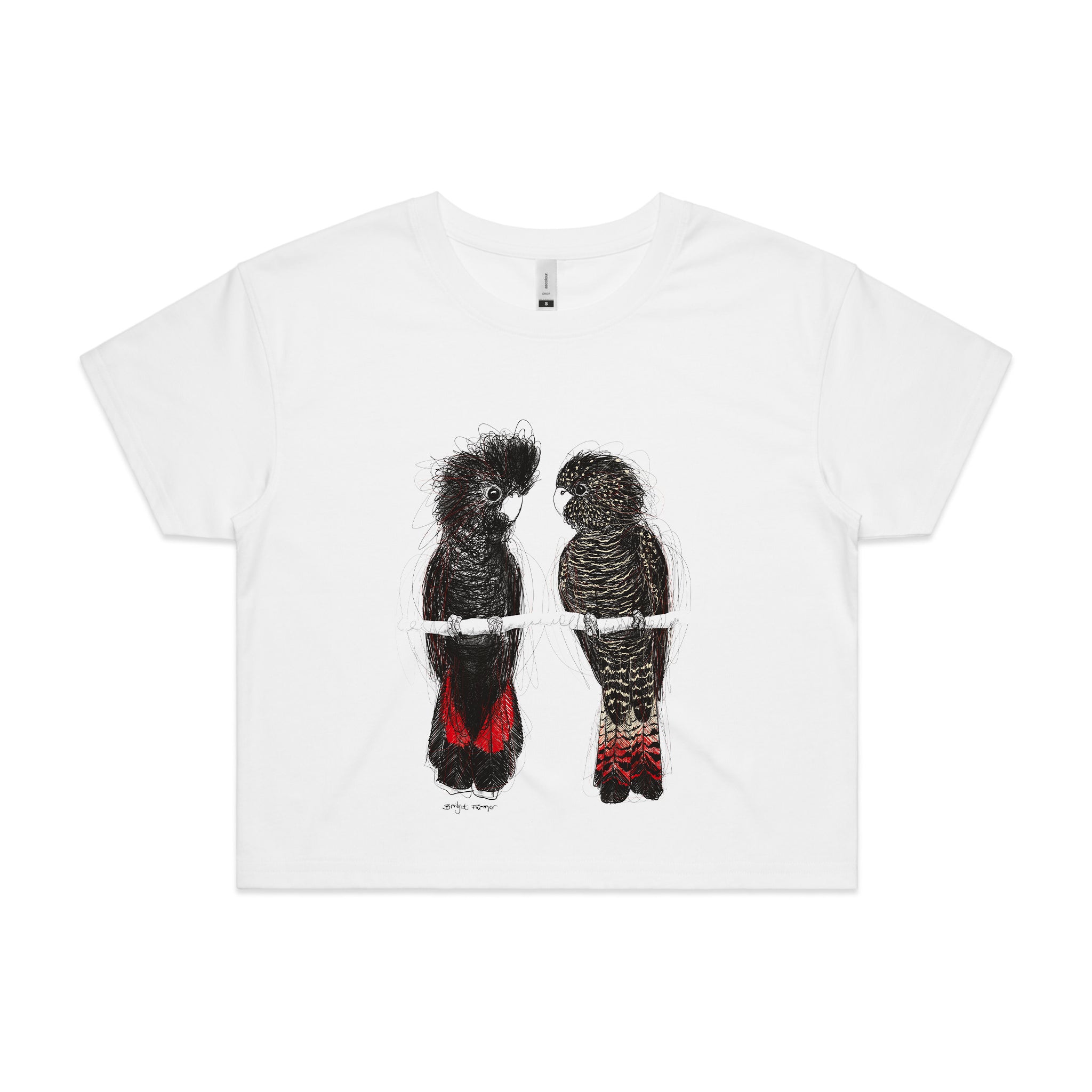 Red Tailed Black Cockatoos Tee