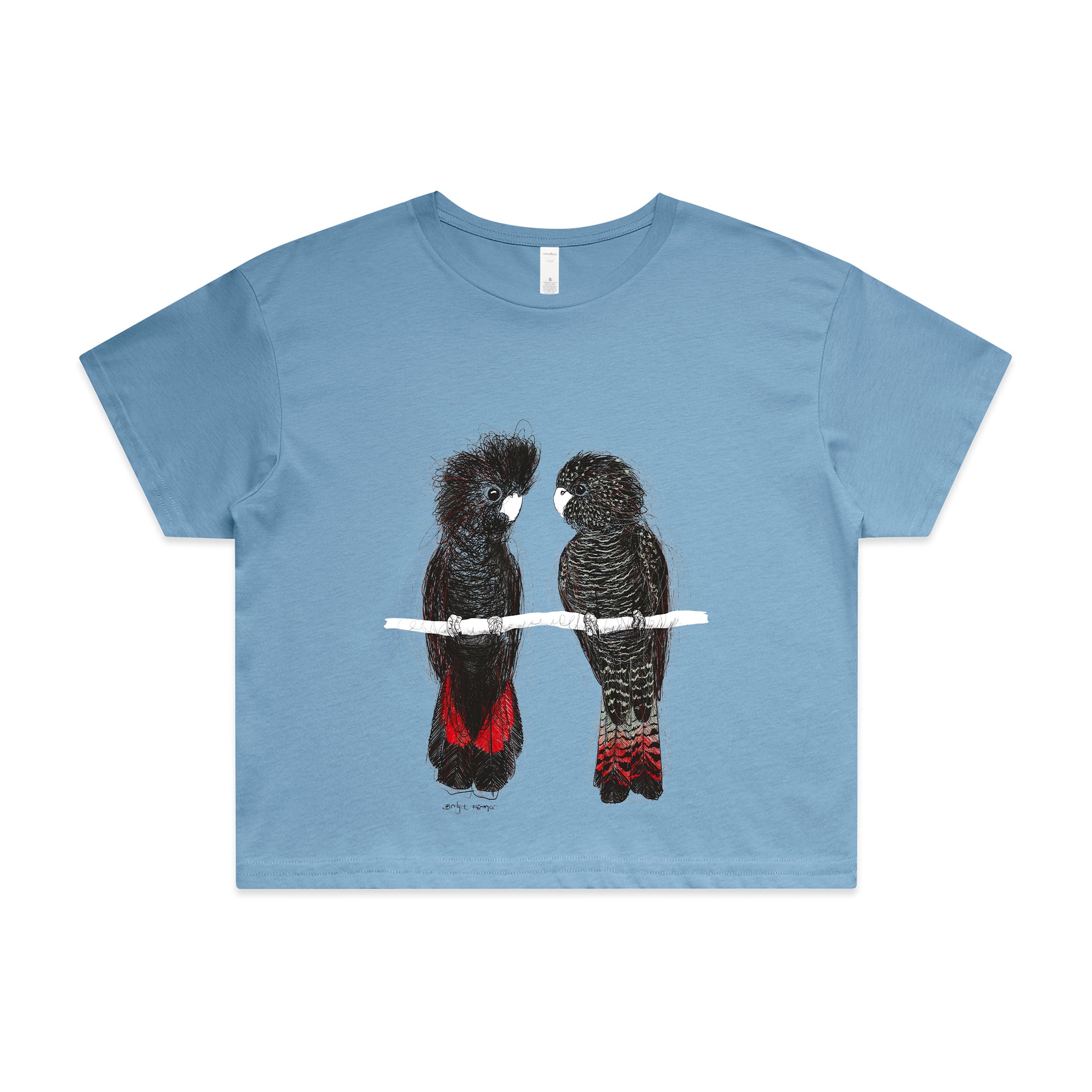 Red Tailed Black Cockatoos Tee