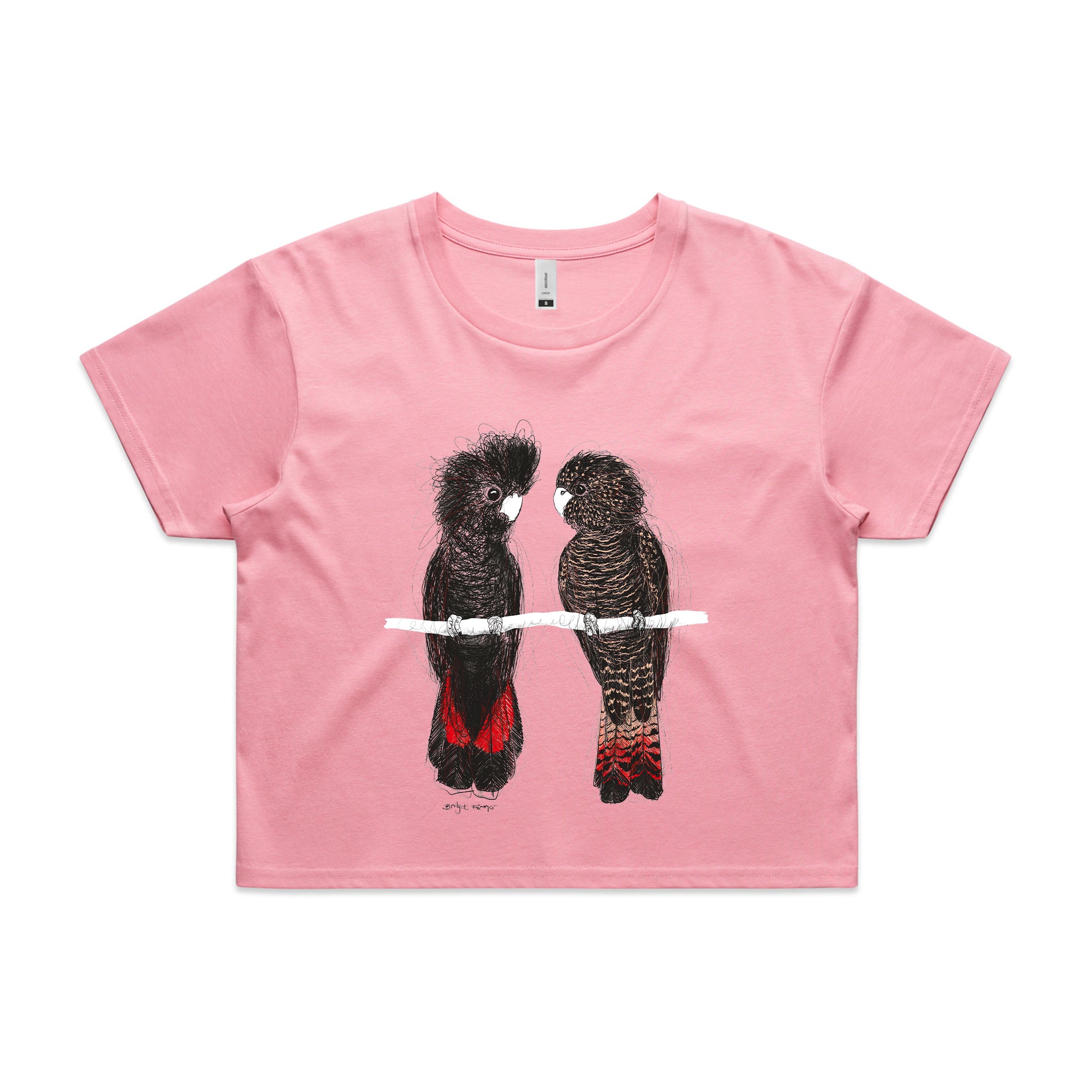 Red Tailed Black Cockatoos Tee