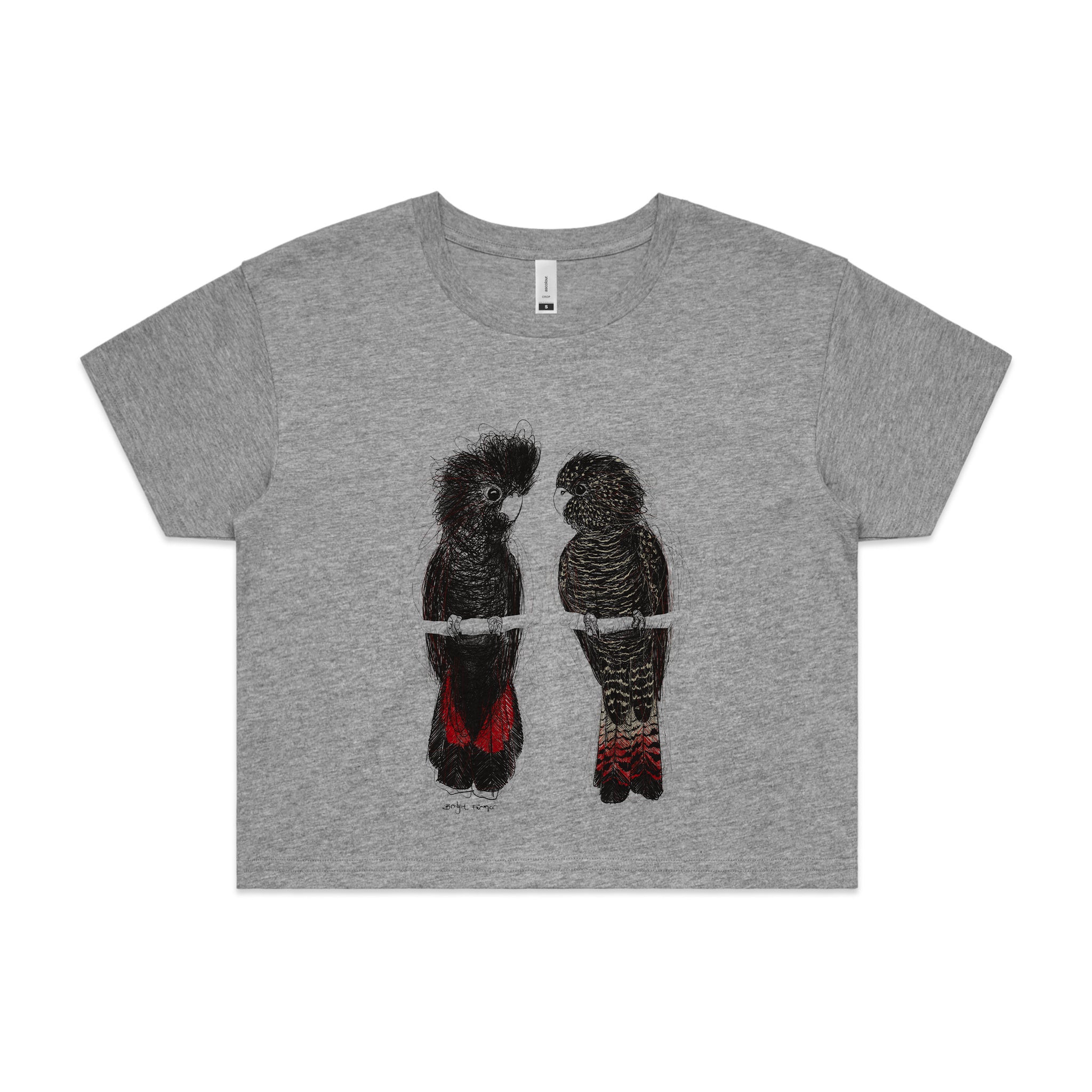 Red Tailed Black Cockatoos Tee