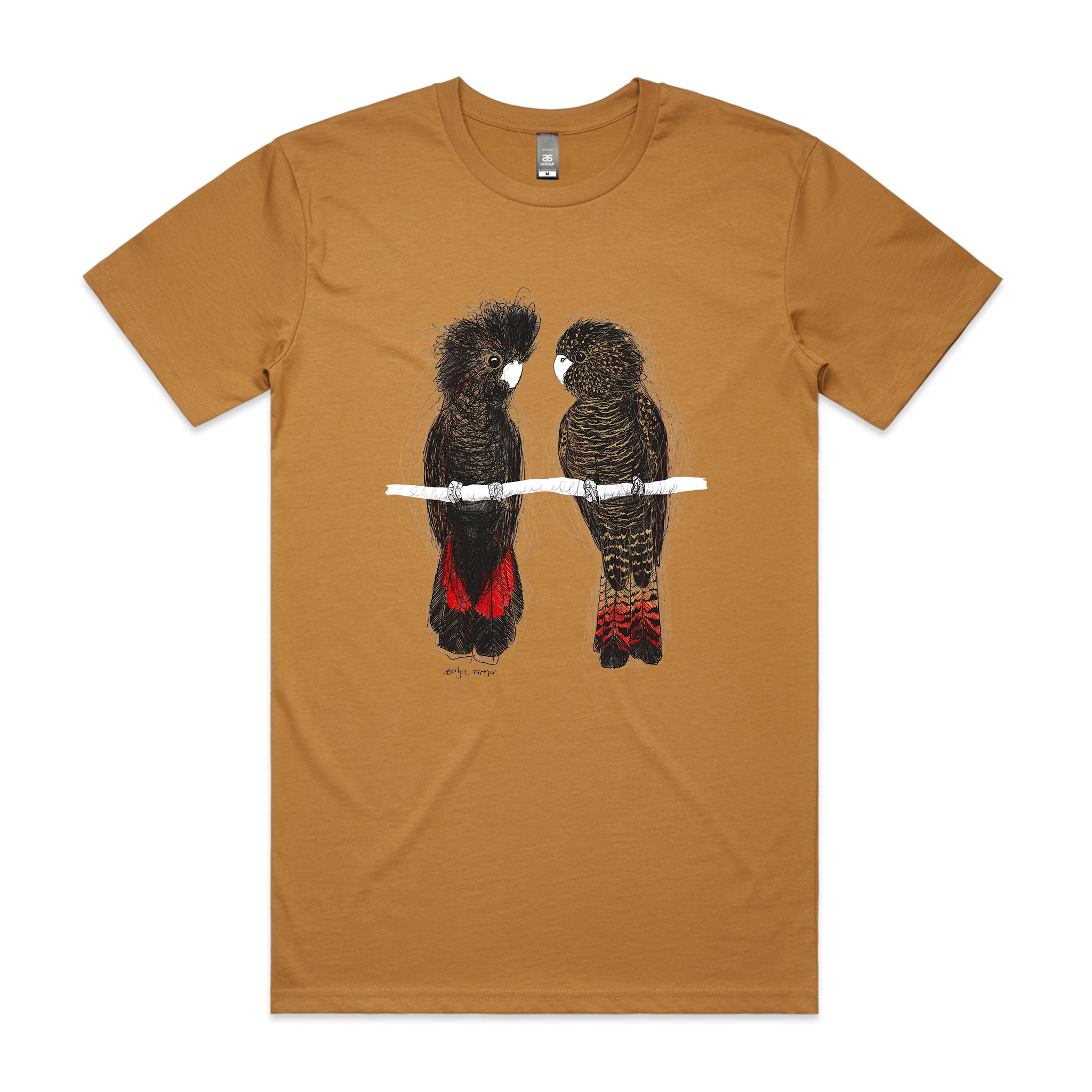 Red Tailed Black Cockatoos Tee