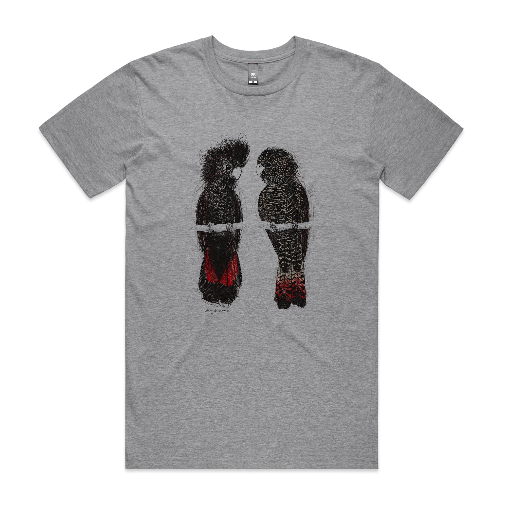 Red Tailed Black Cockatoos Tee