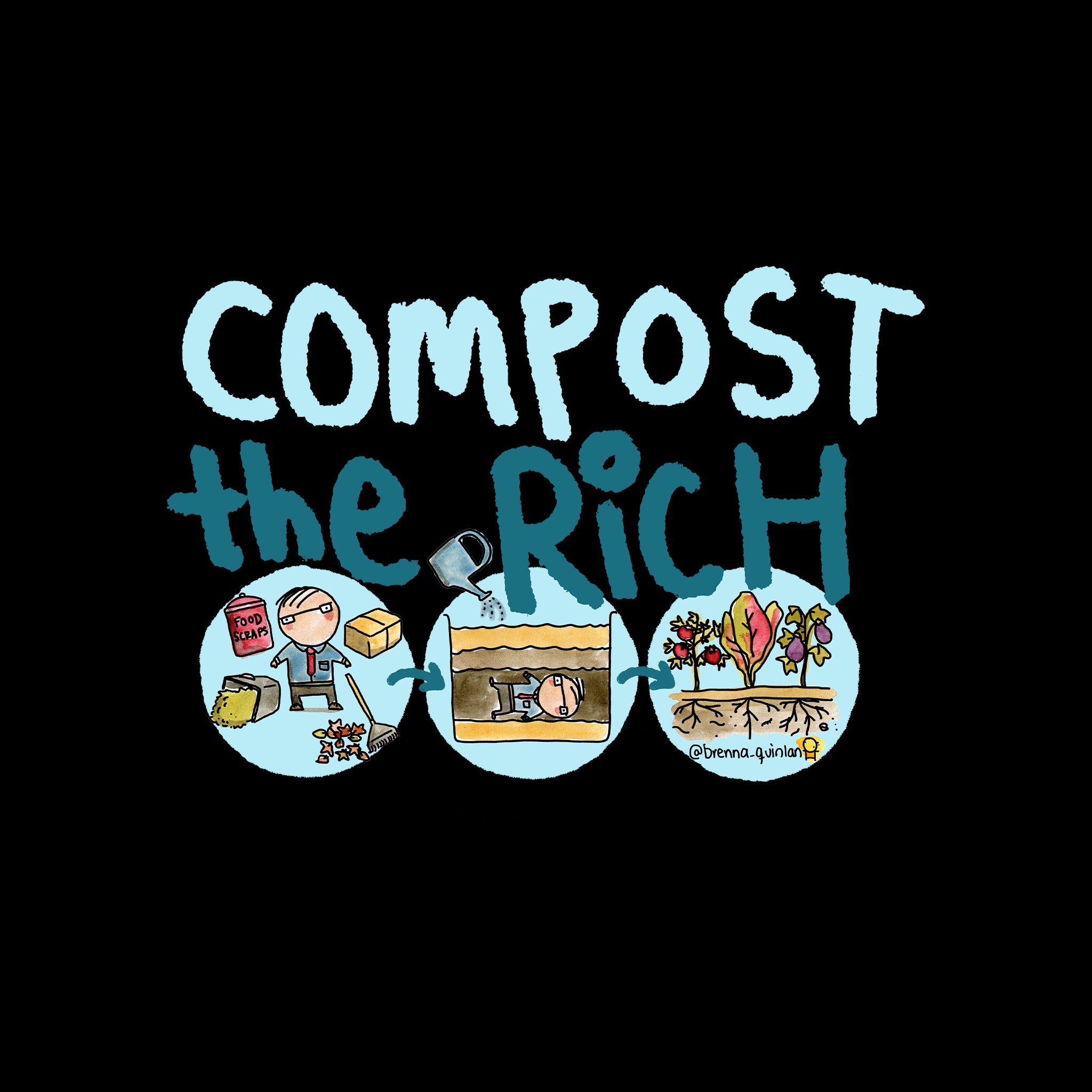 Compost The Rich Hoodie