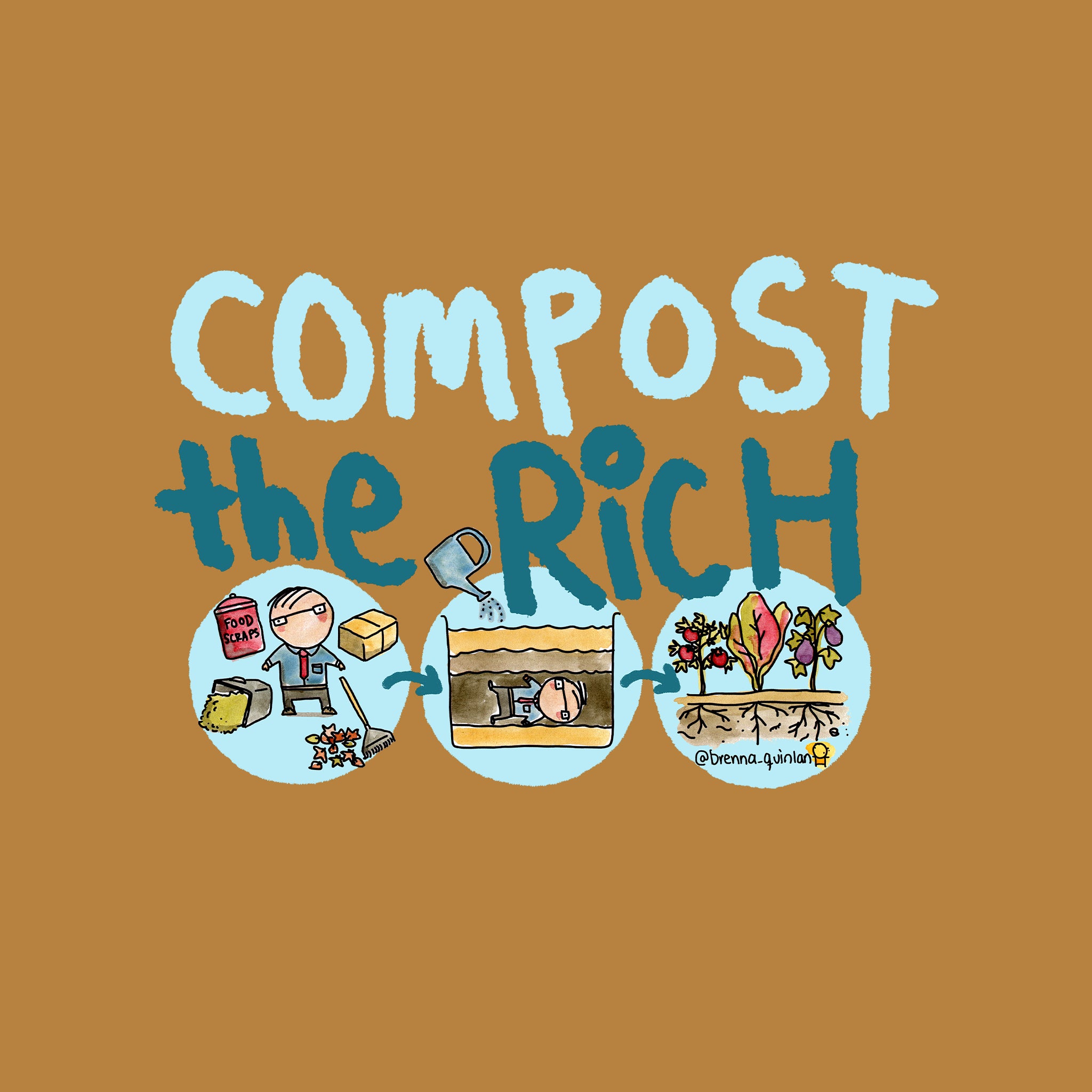 Compost The Rich Tee