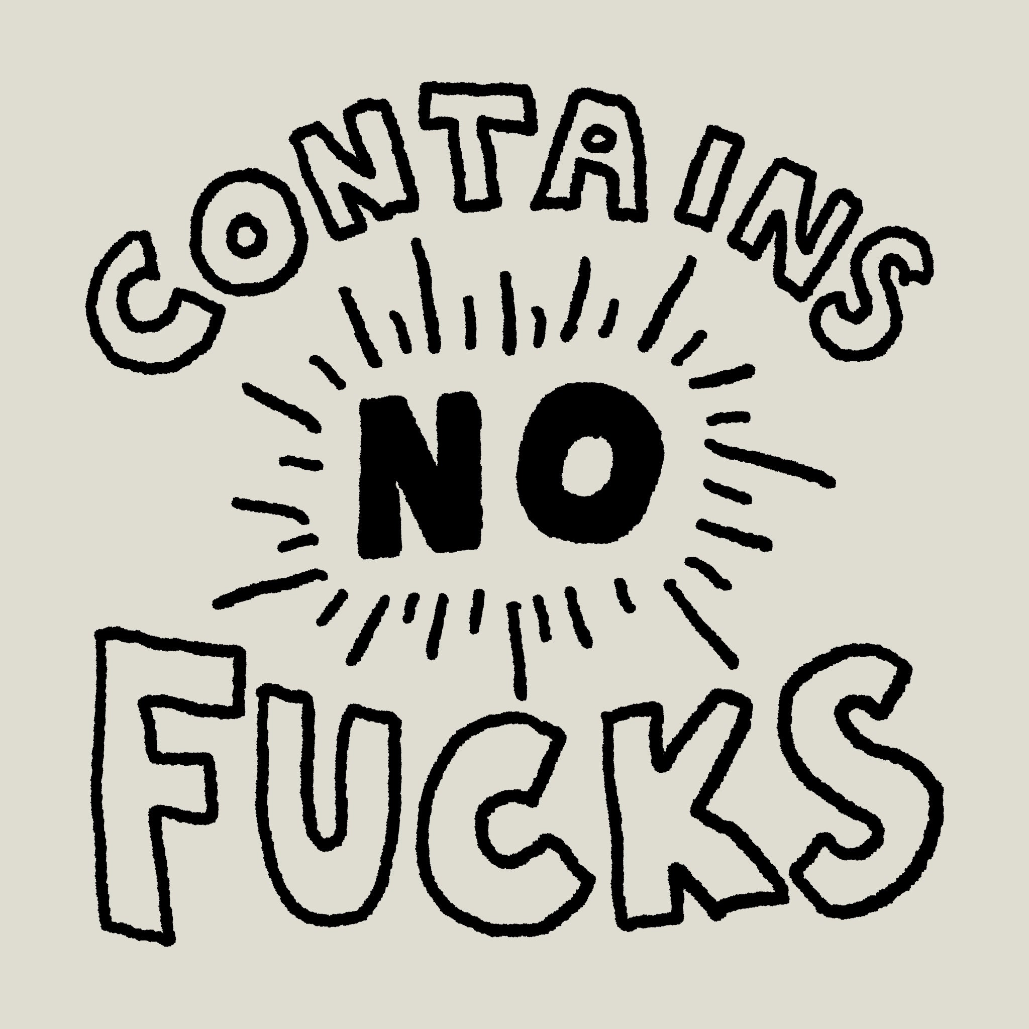Contains No Fucks Tote