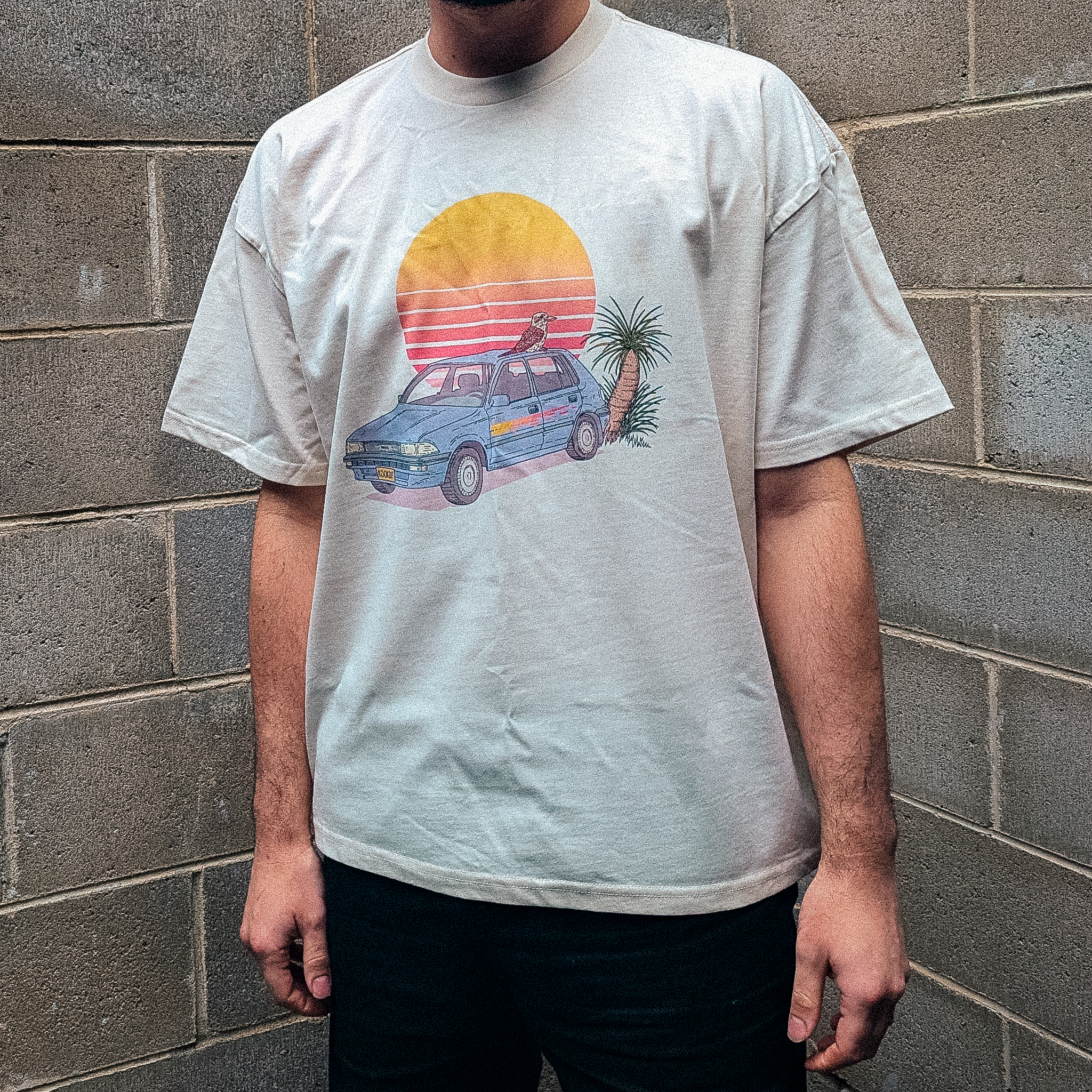 Kookaburra Corolla Oversized Tee