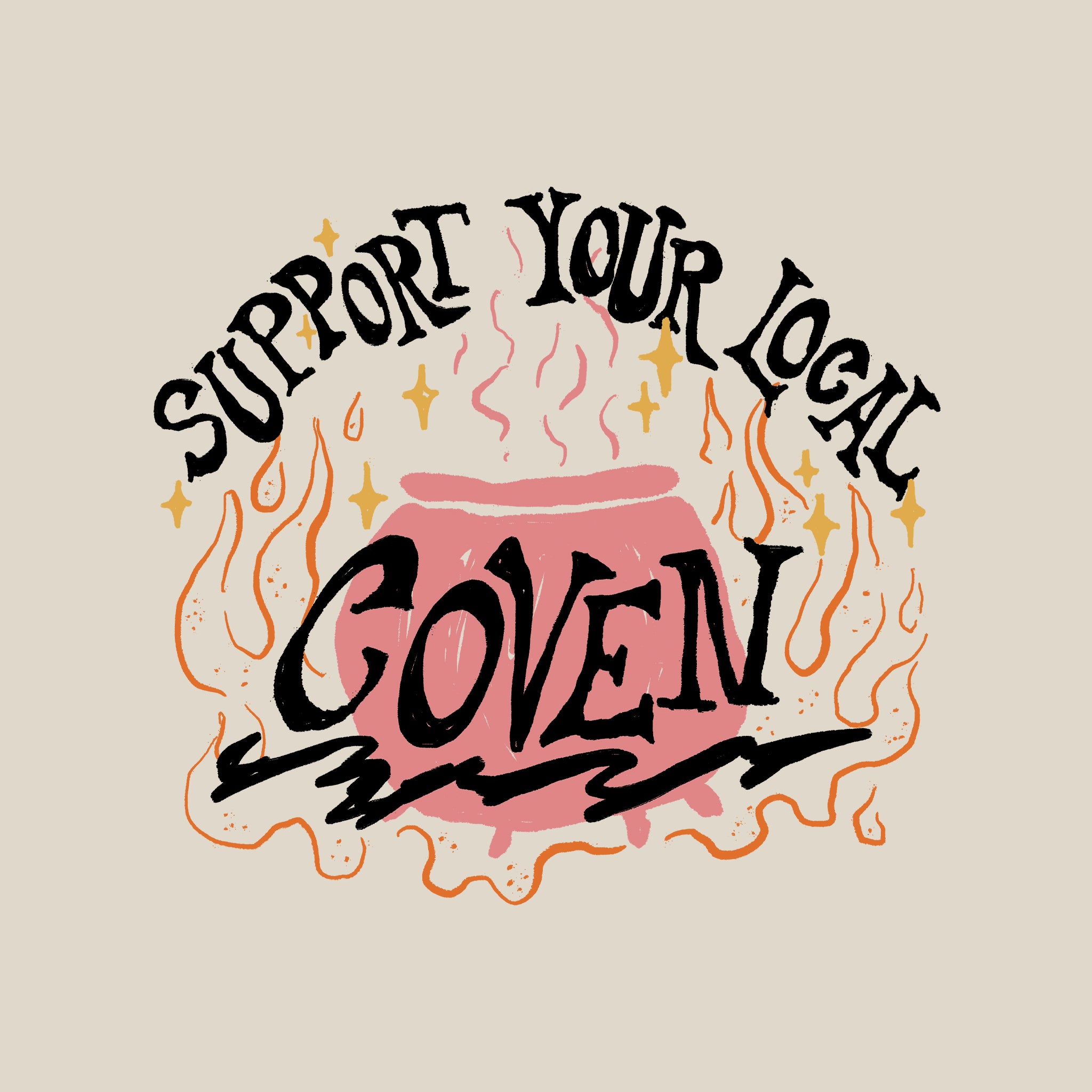 Support Your Local Coven Tee