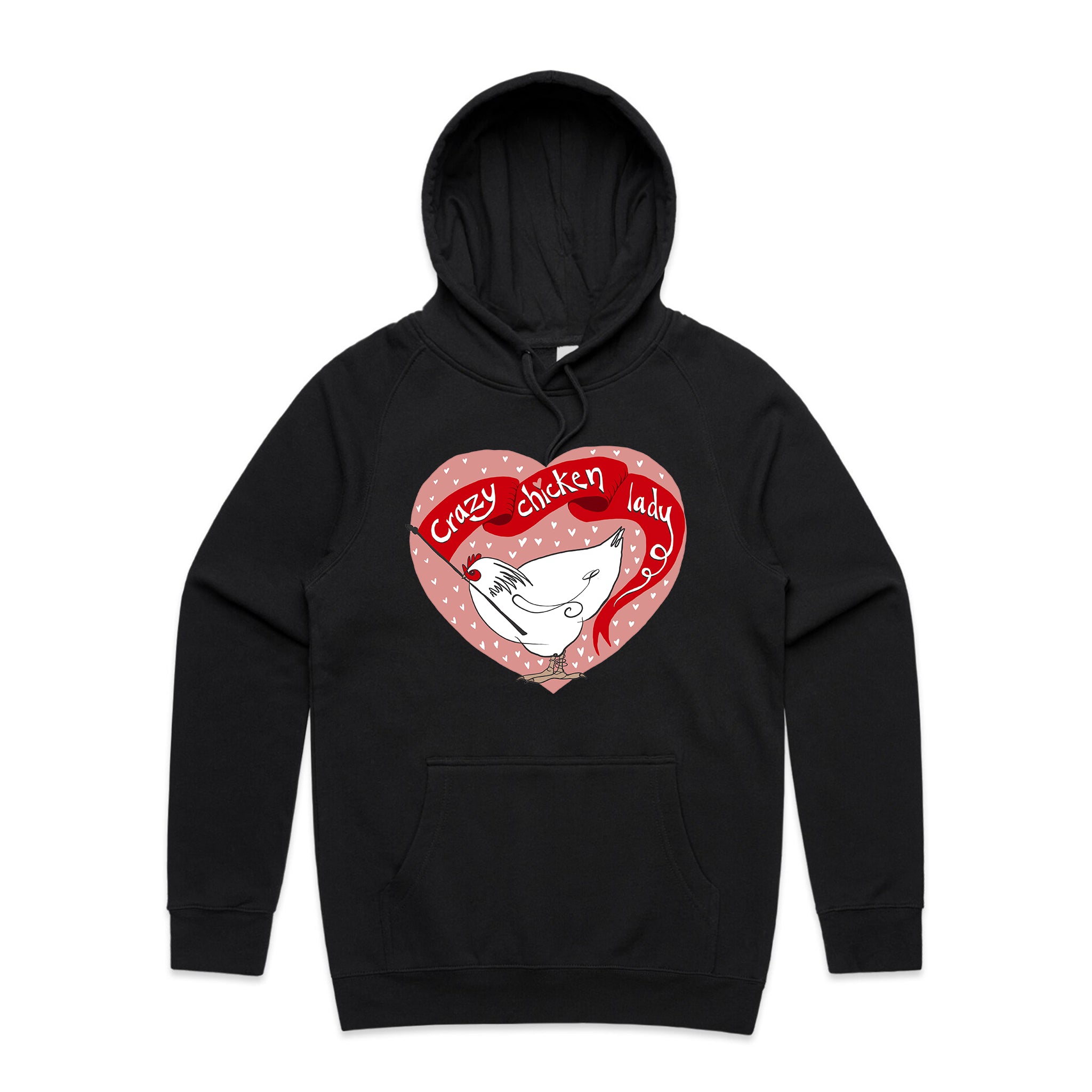 Crazy Chicken Lady Hoodie