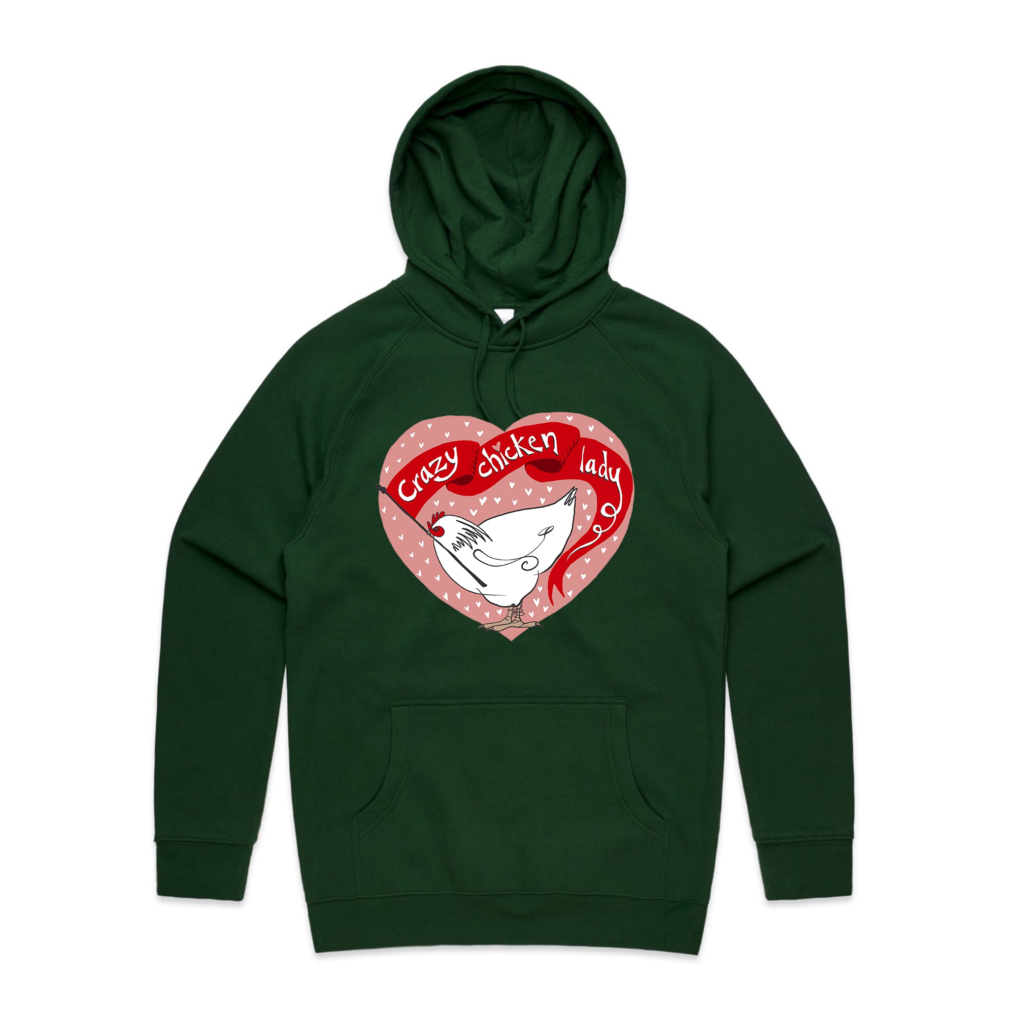 Crazy Chicken Lady Hoodie