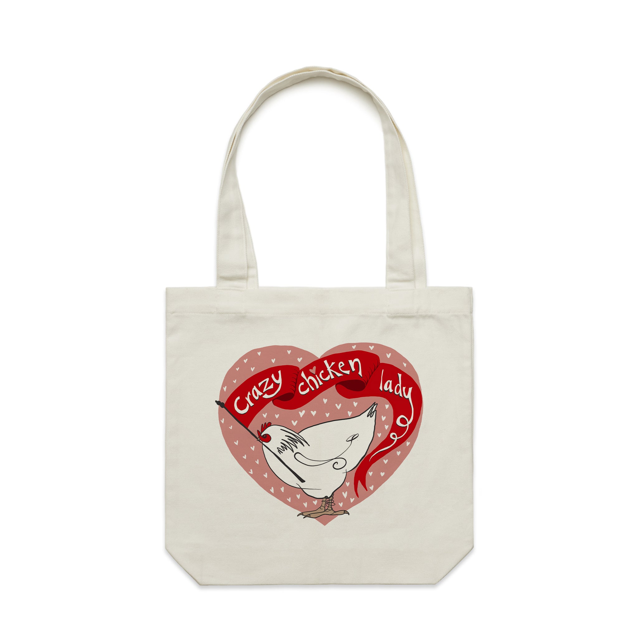 Crazy Chicken Lady Tote