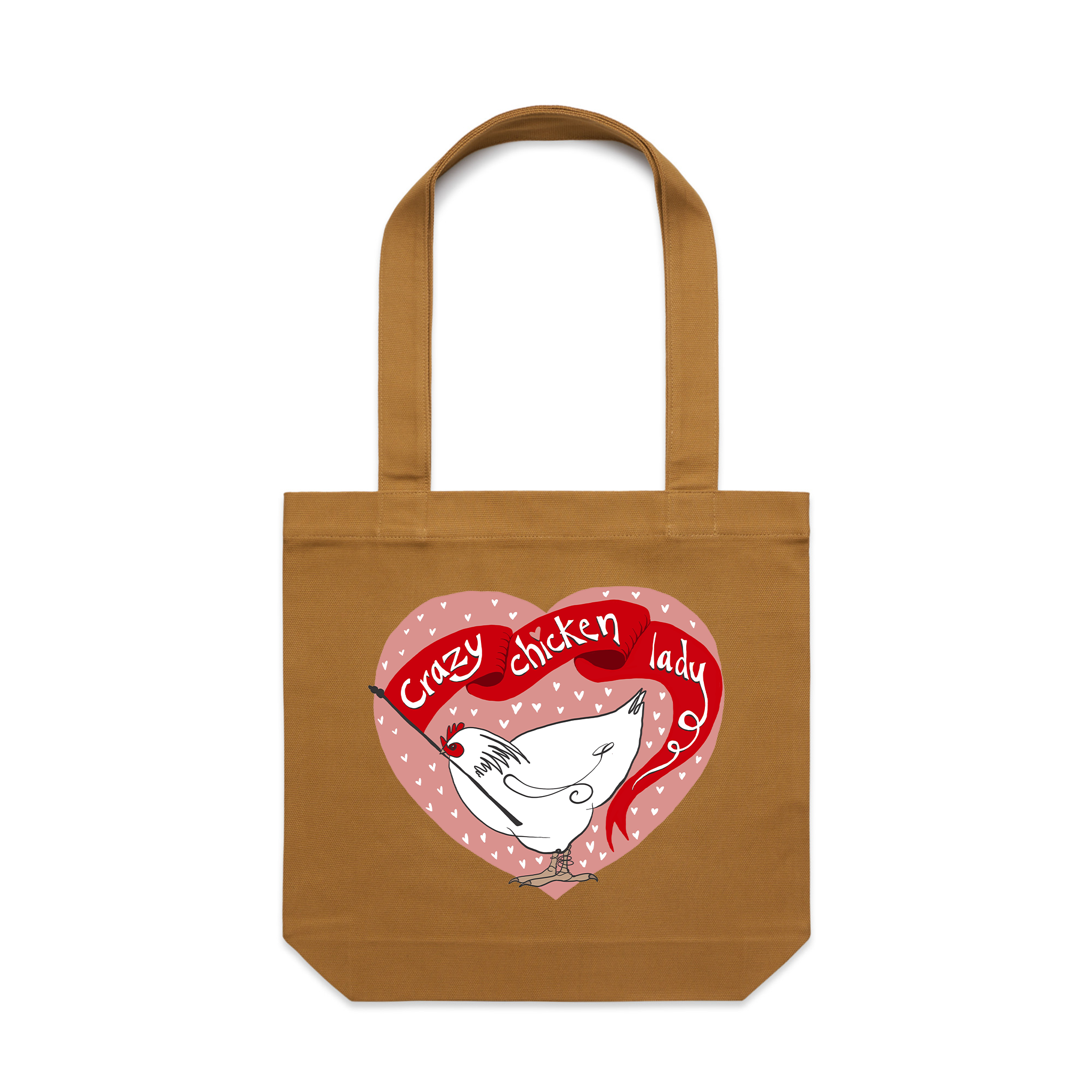 Crazy Chicken Lady Tote