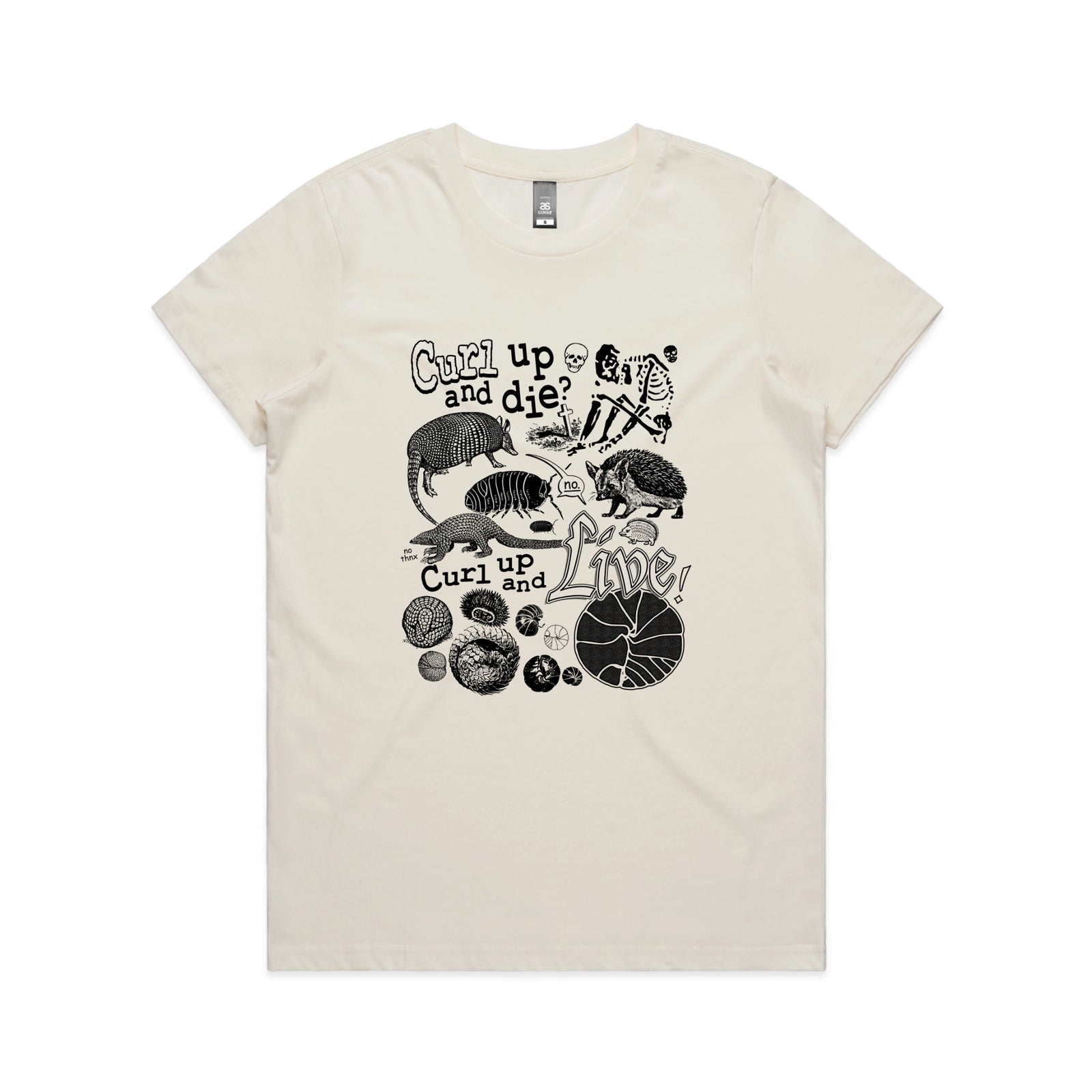 Curl Up Tee