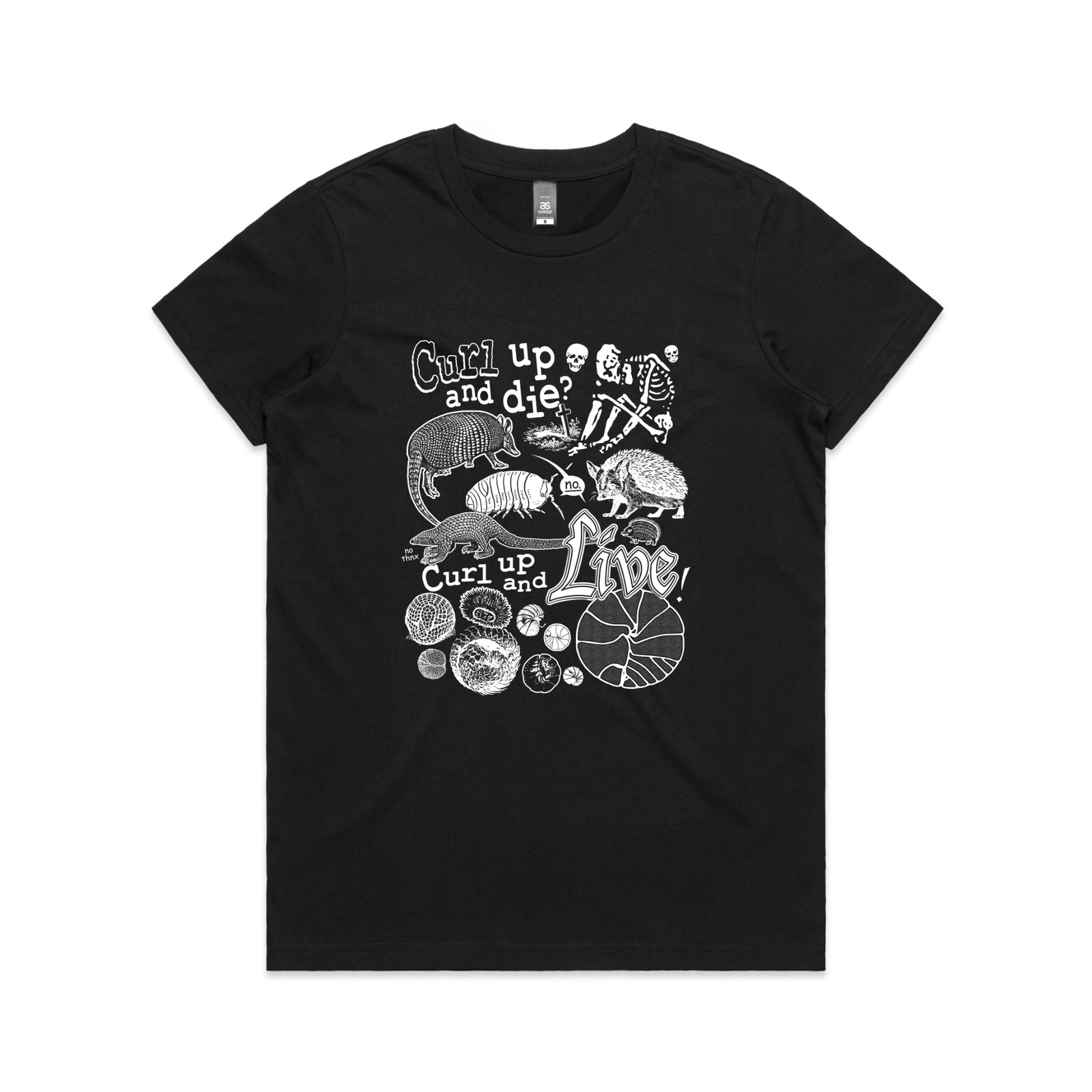 Curl Up Tee