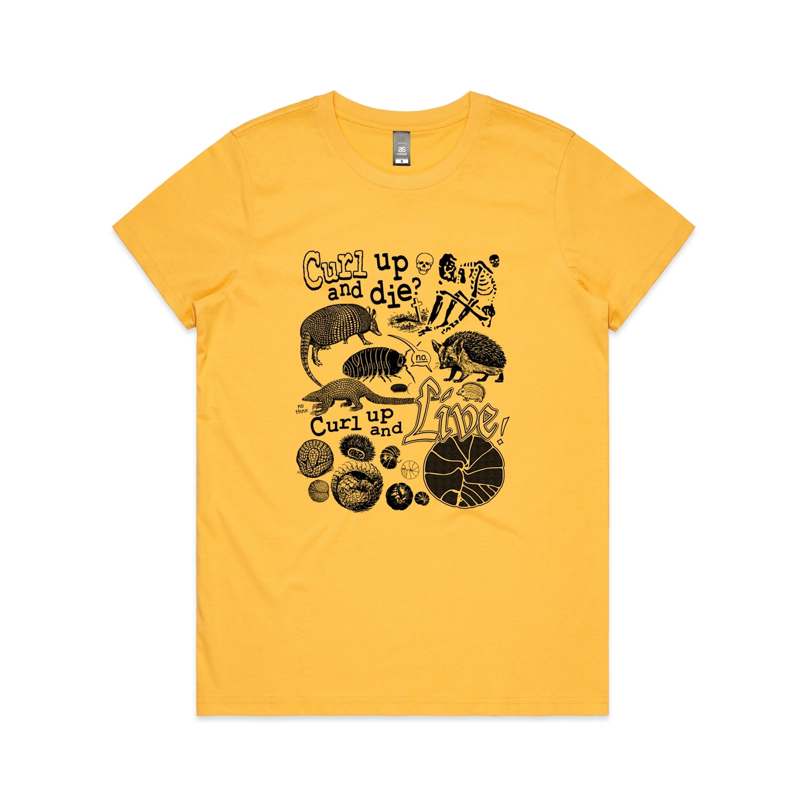 Curl Up Tee