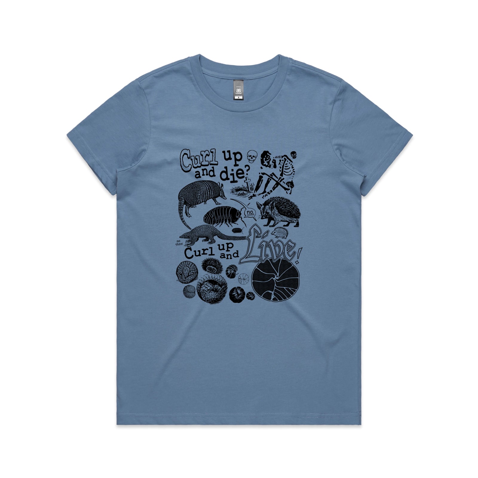 Curl Up Tee