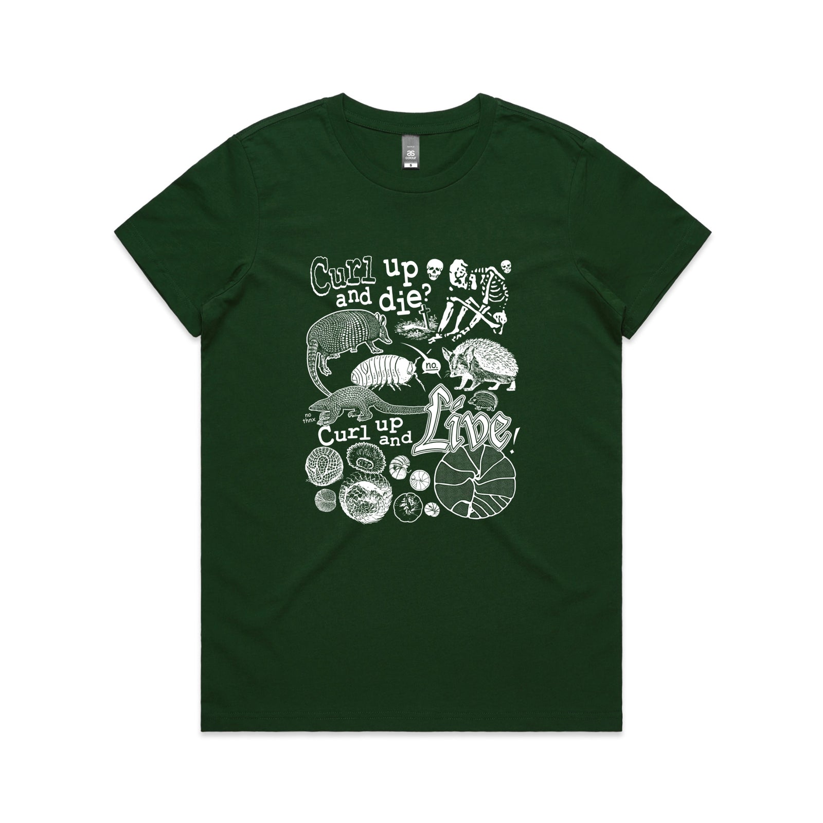 Curl Up Tee