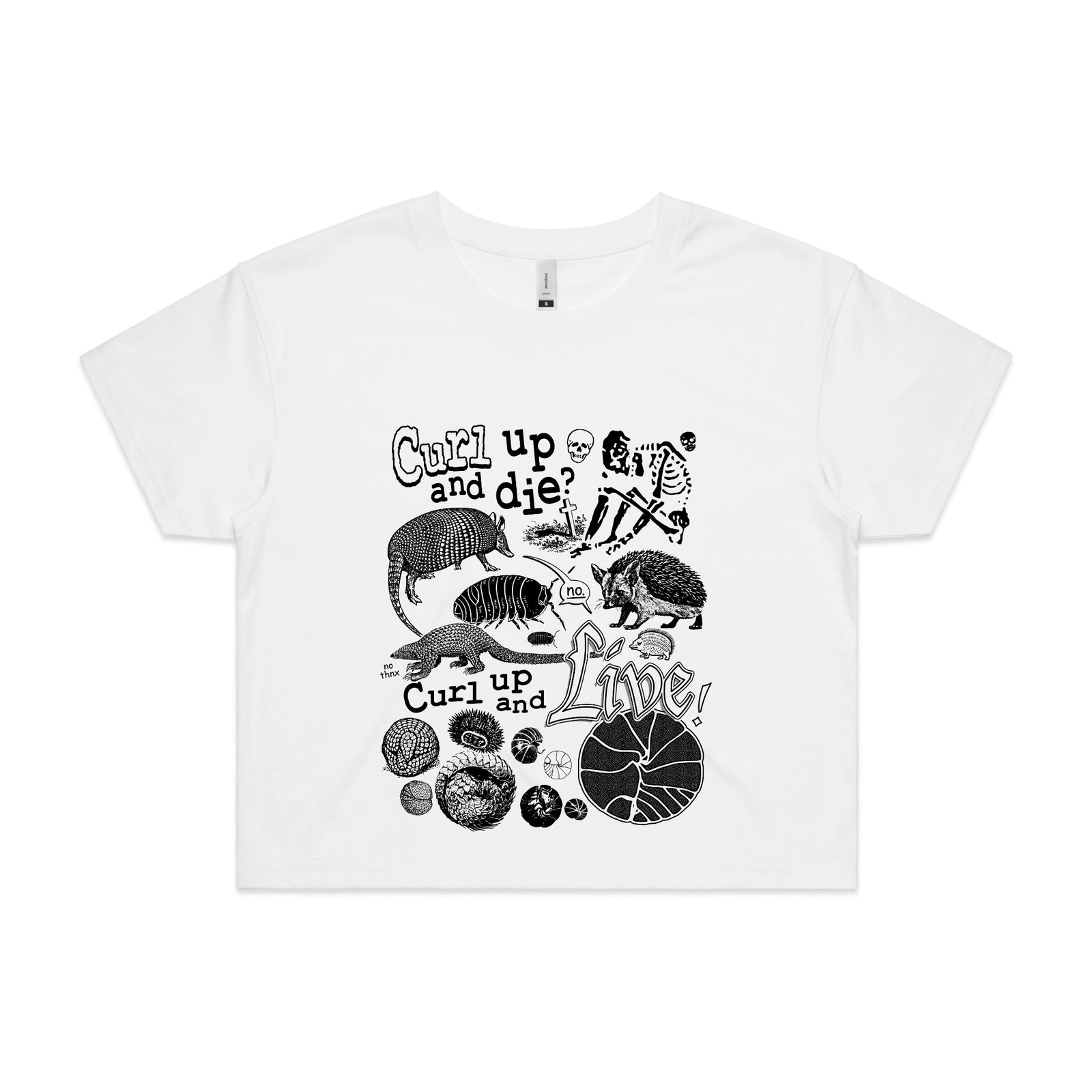 Curl Up Tee