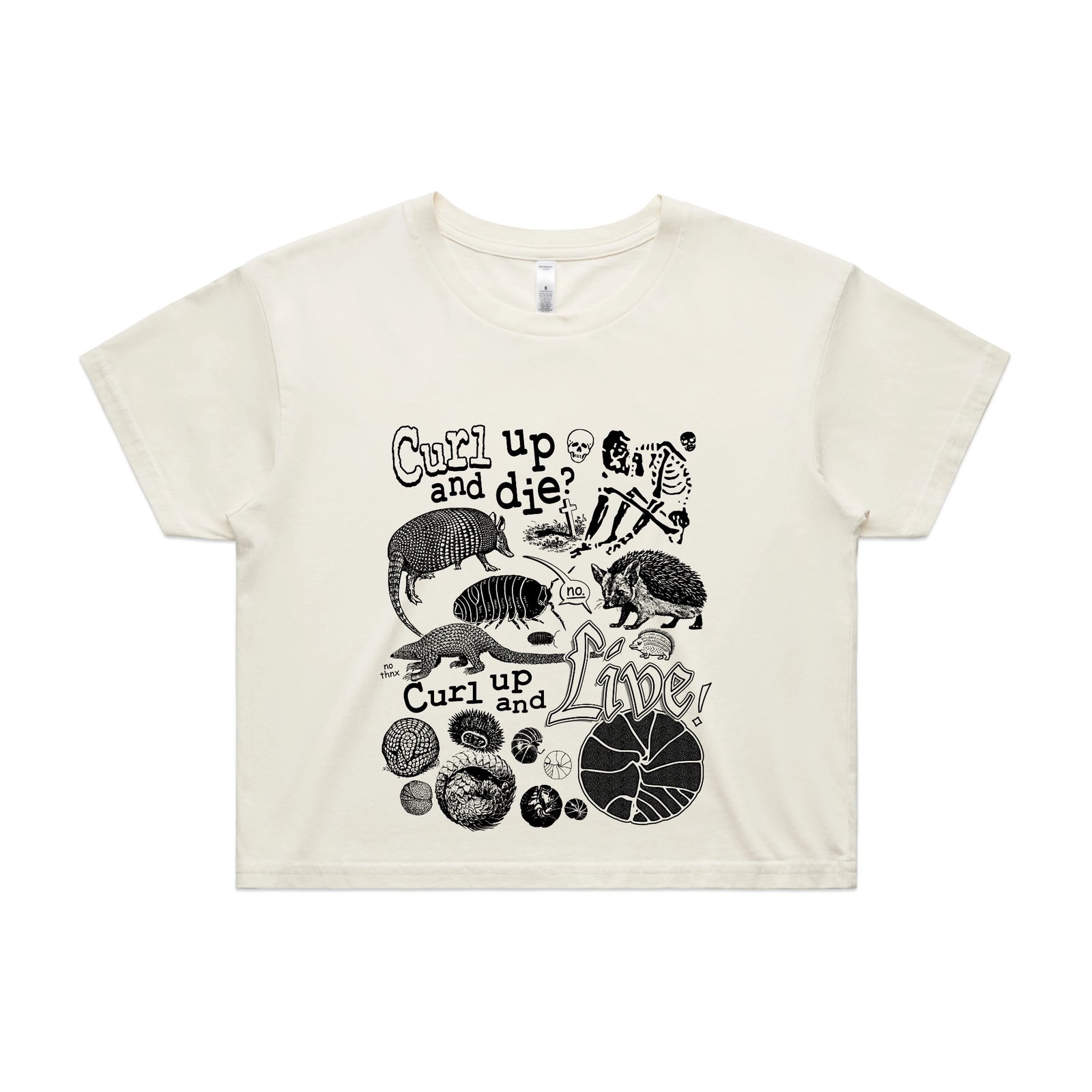 Curl Up Tee
