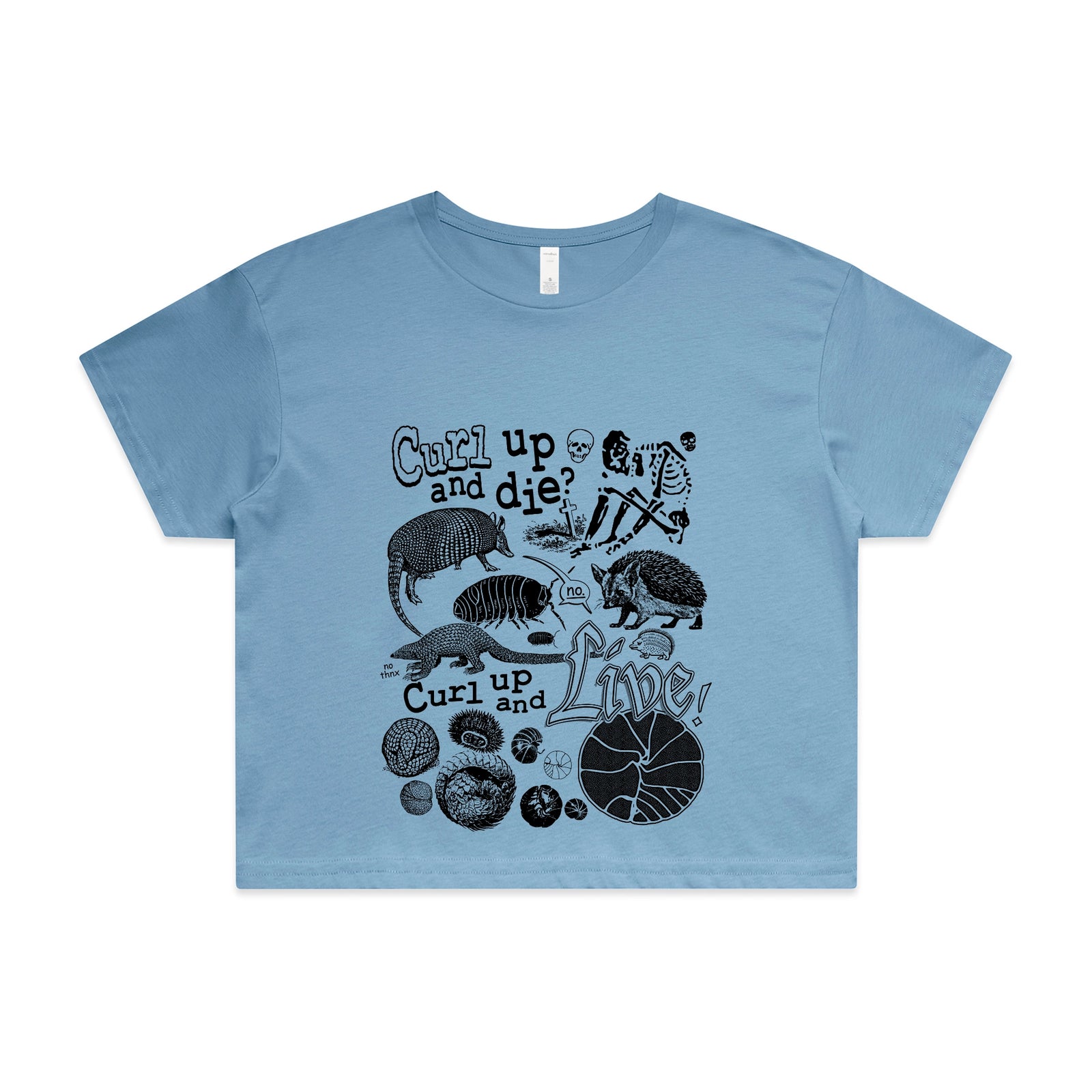 Curl Up Tee