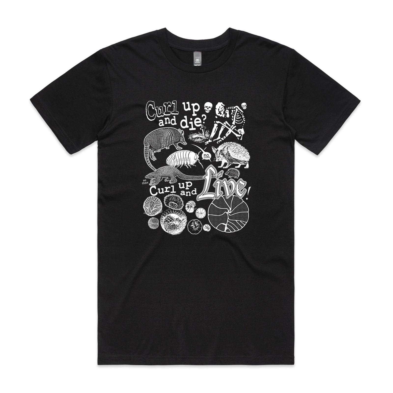 Curl Up Tee