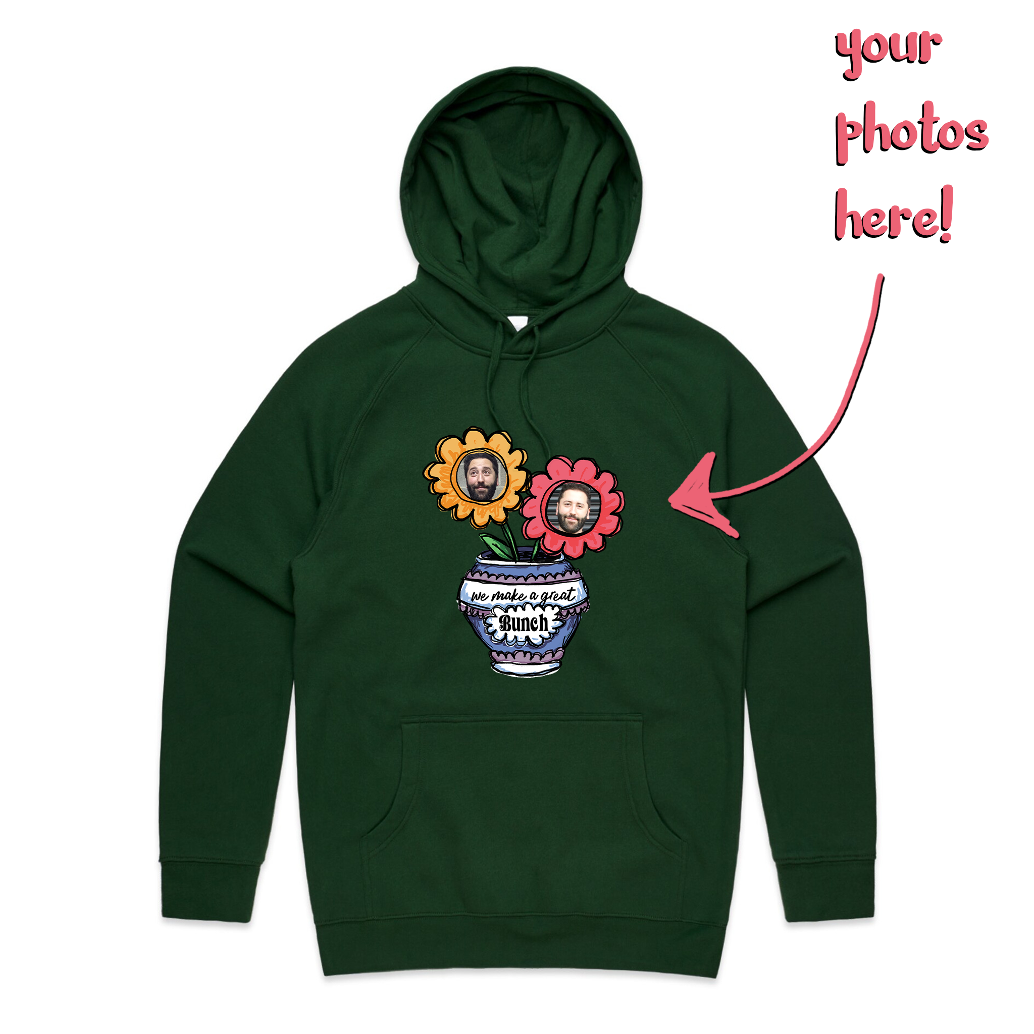 Custom Bouquet Hoodie