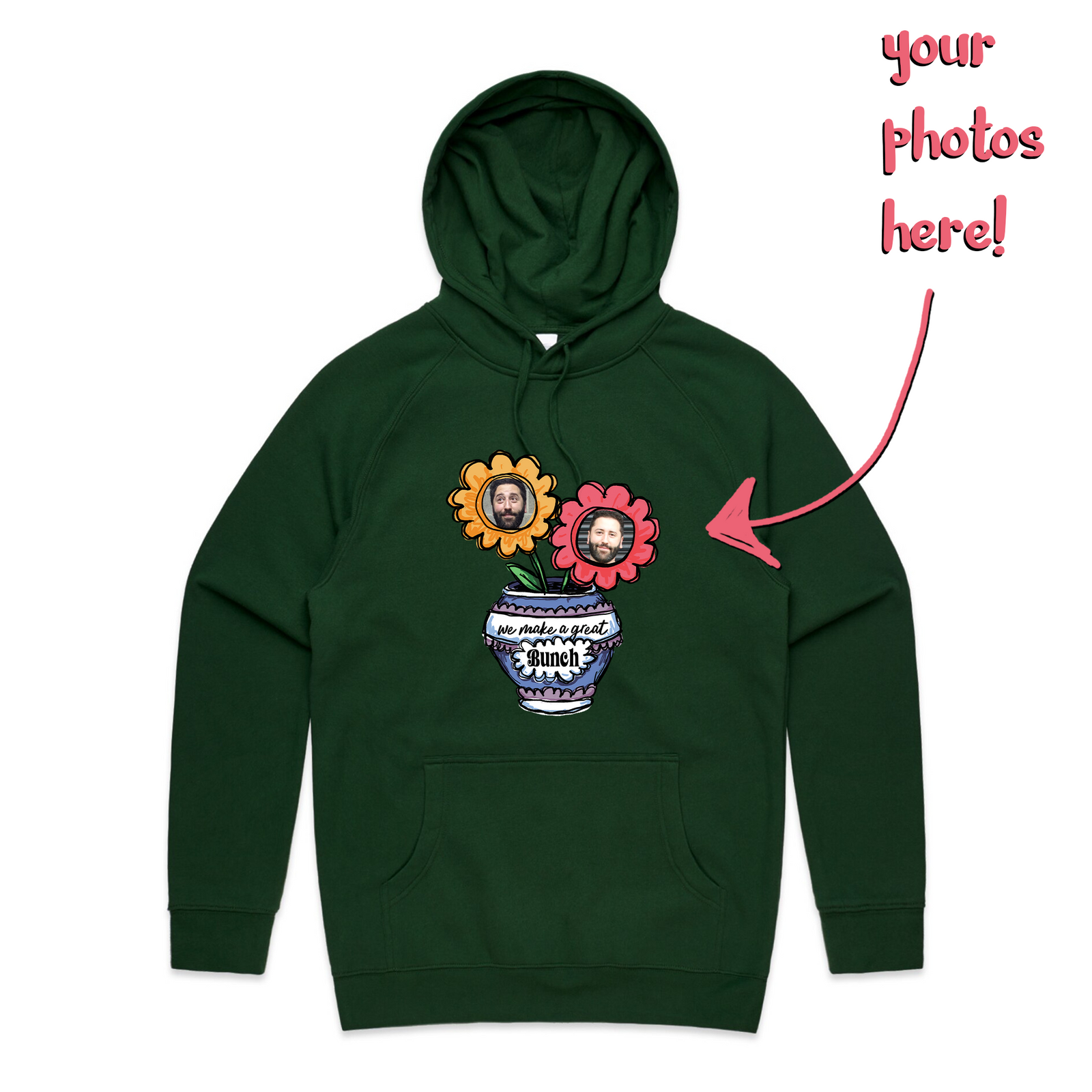 Custom Bouquet Hoodie