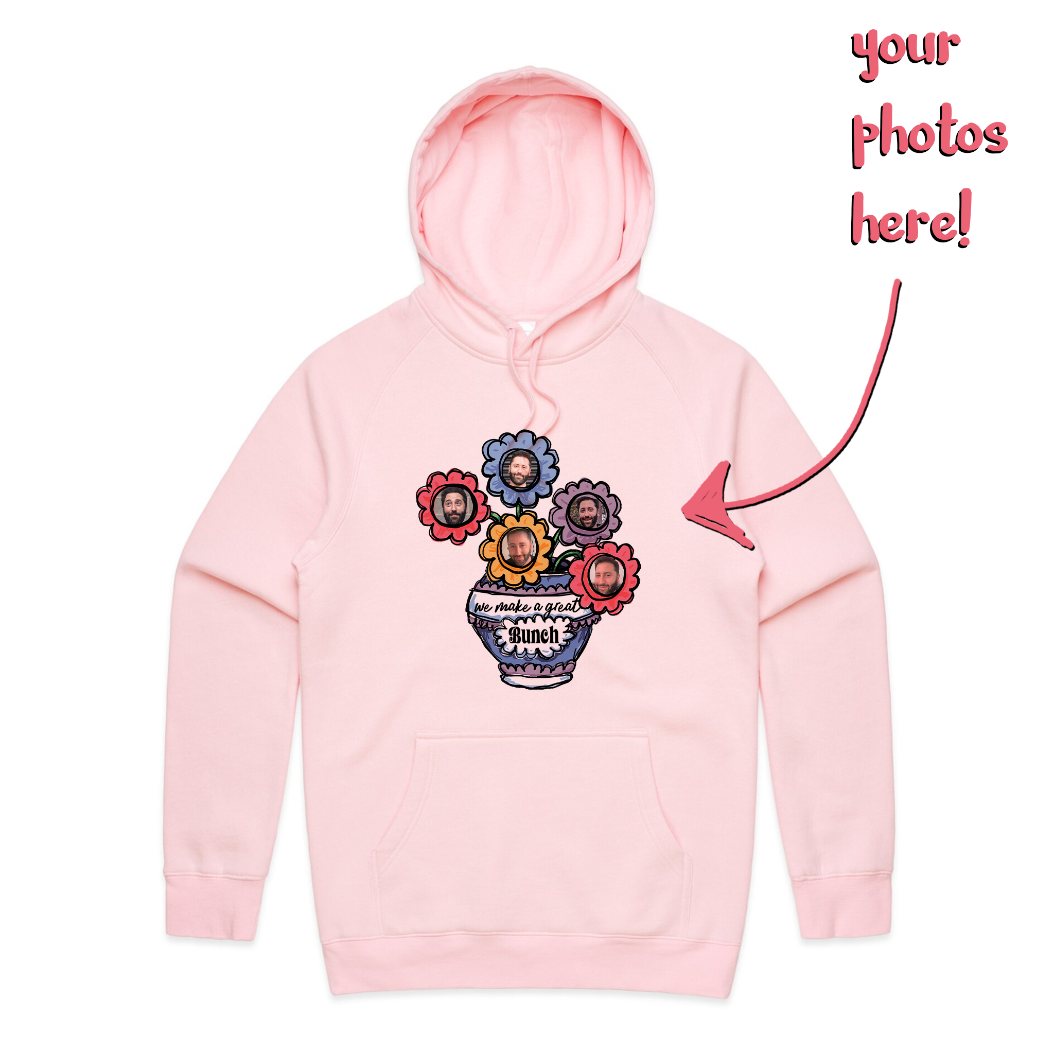 Custom Bouquet Hoodie