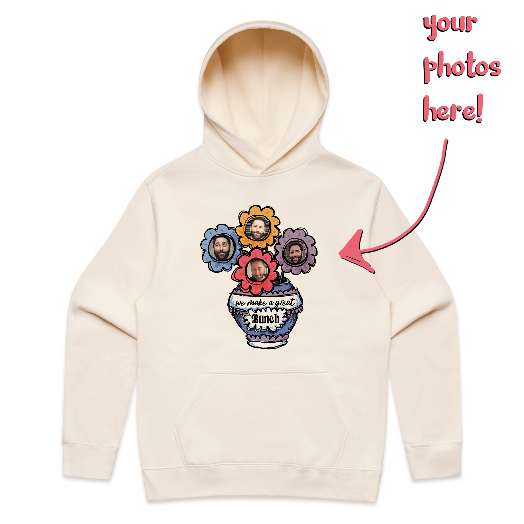 Custom Bouquet Hoodie