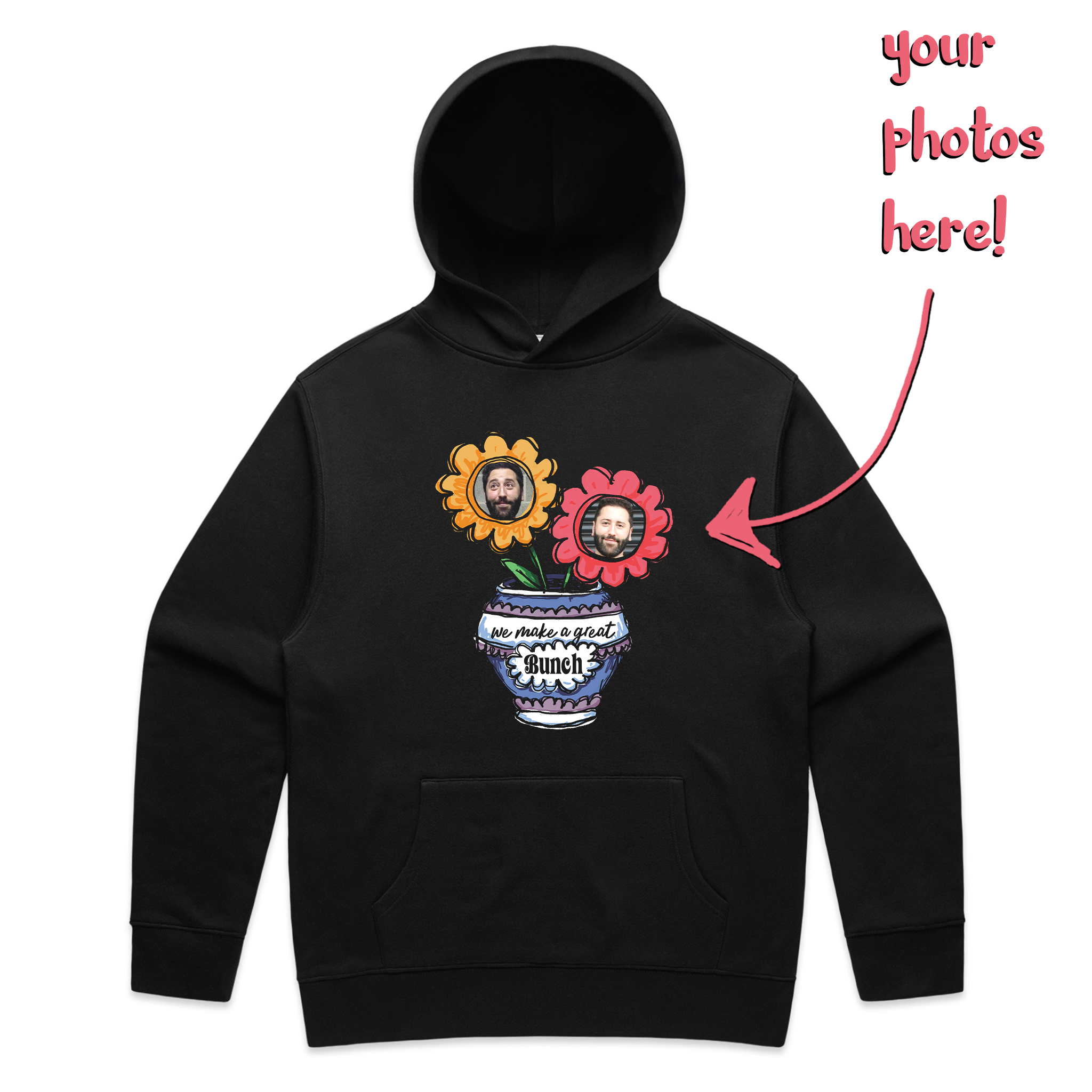 Custom Bouquet Hoodie
