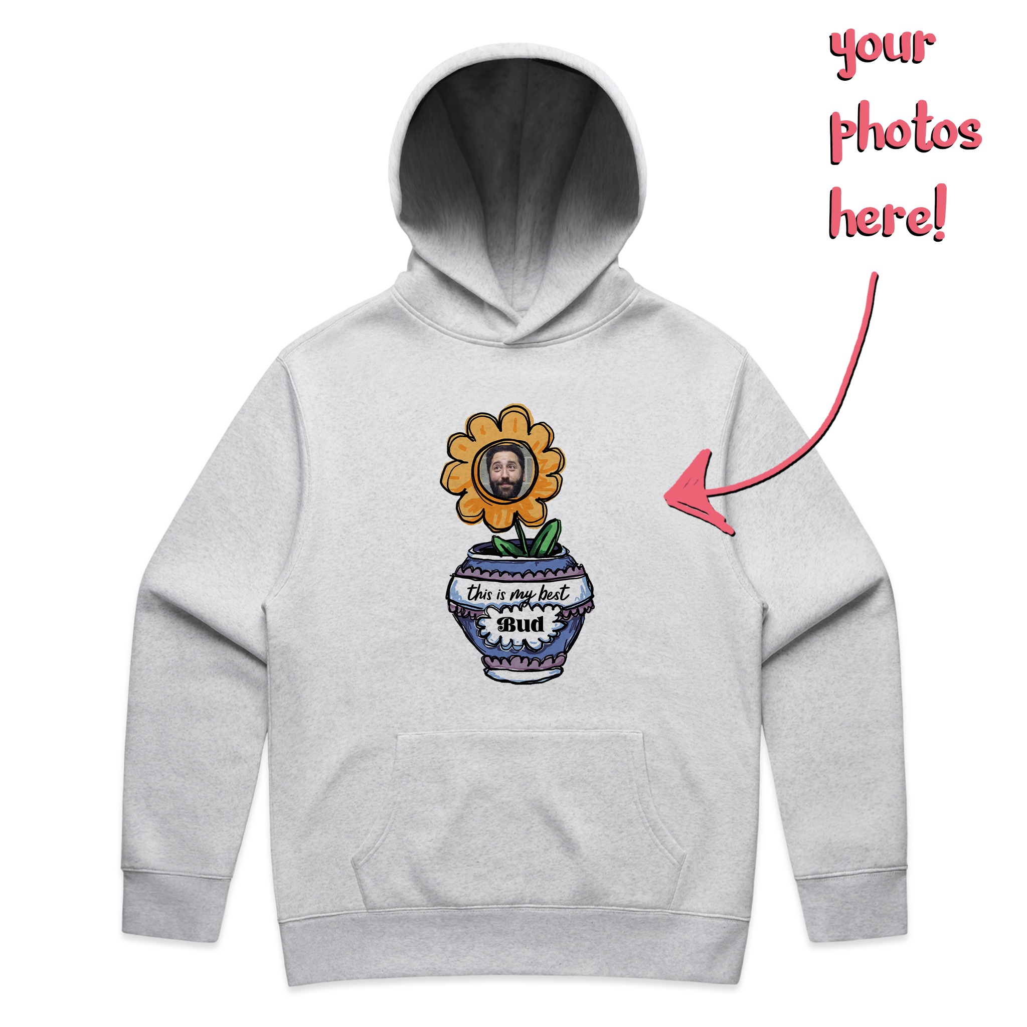 Custom Bouquet Hoodie