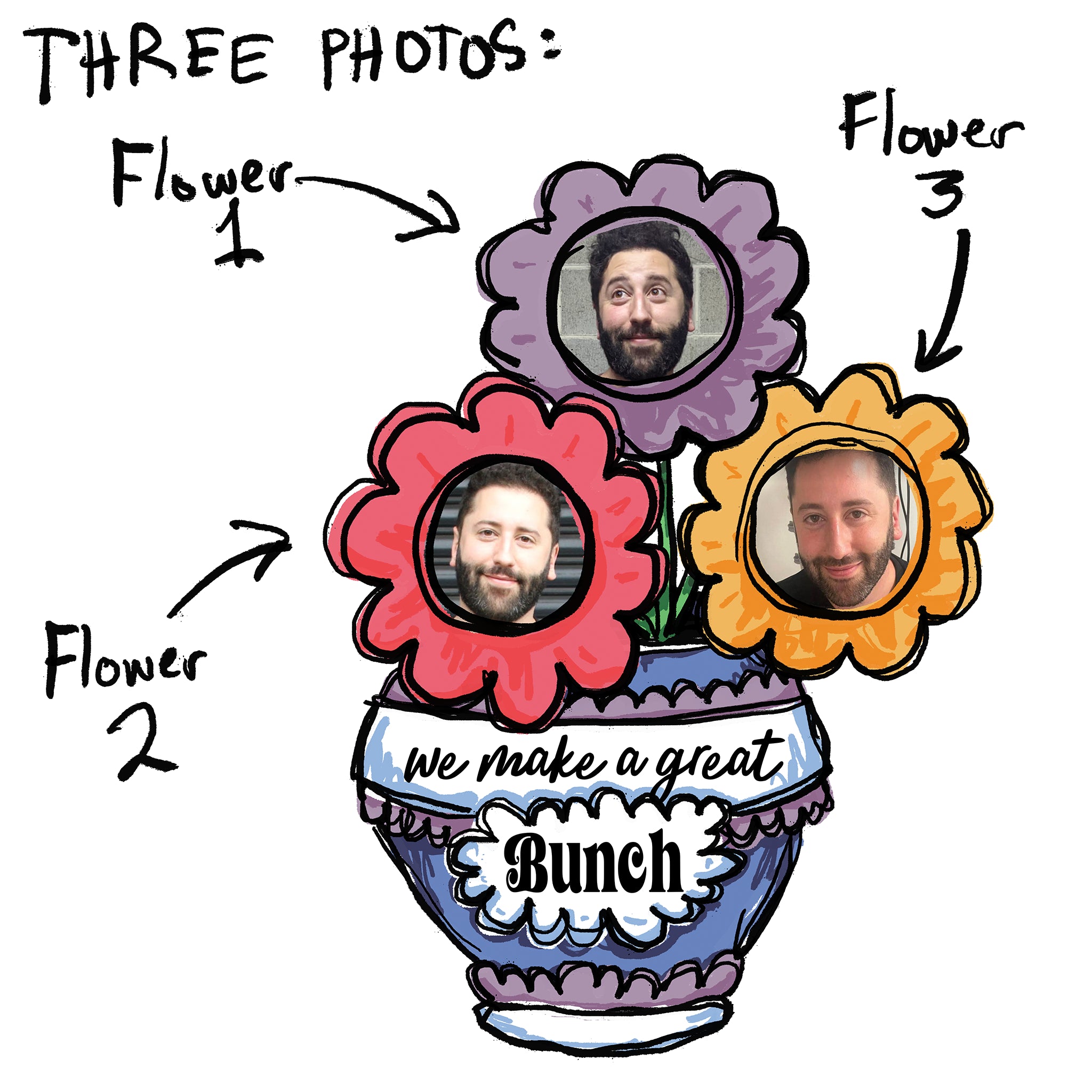 Custom Bouquet Tee