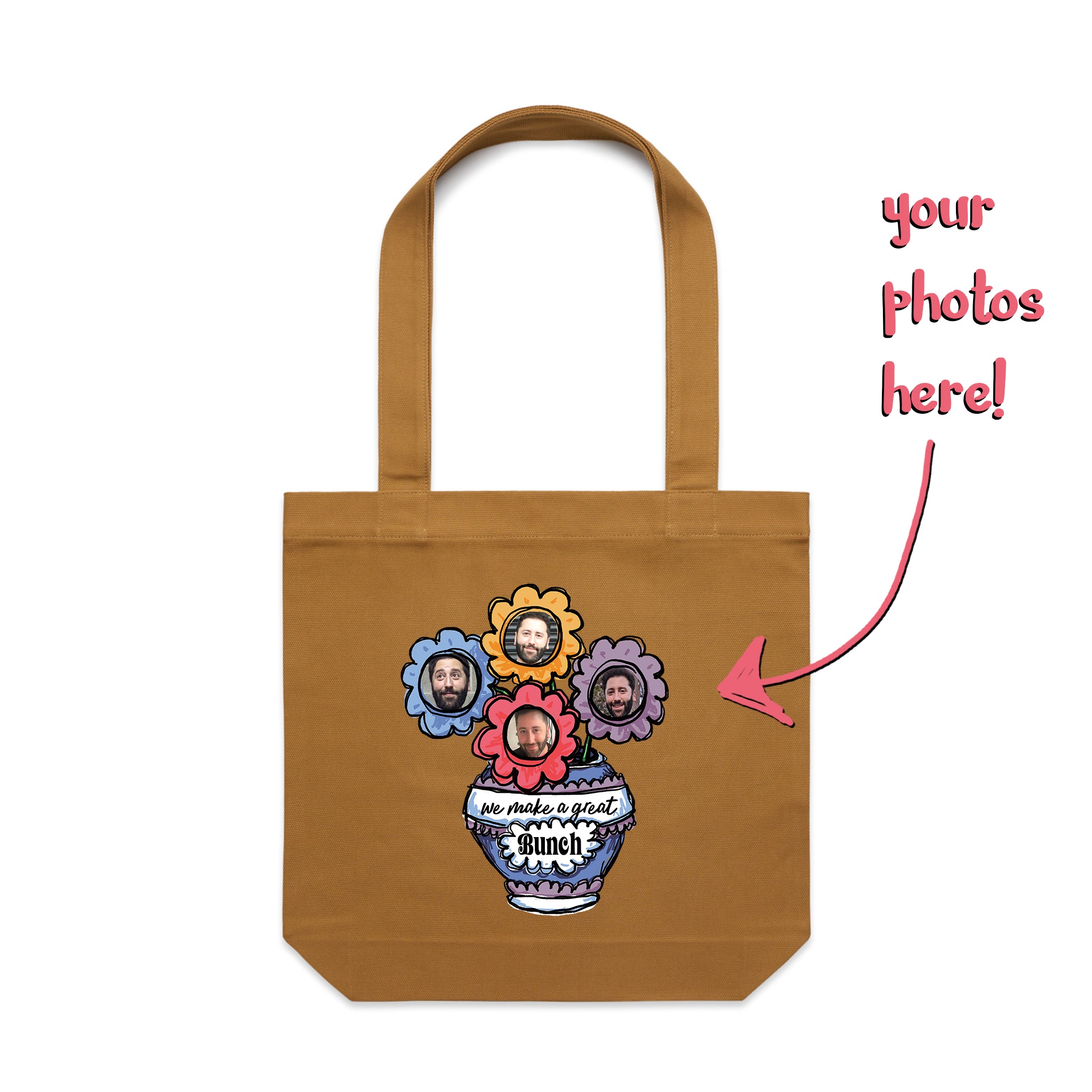 Custom Bouquet Tote