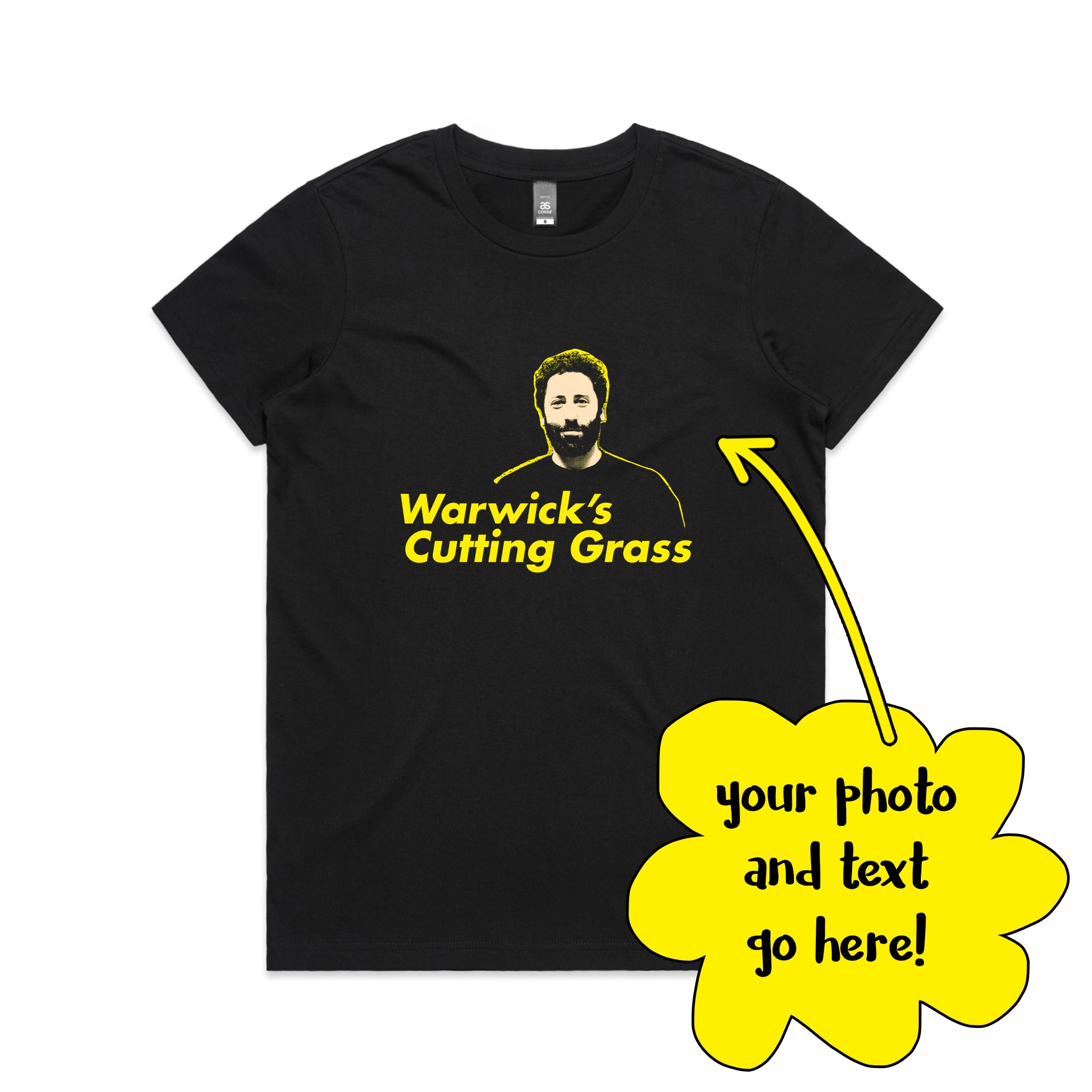 Custom Cutting Grass Tee