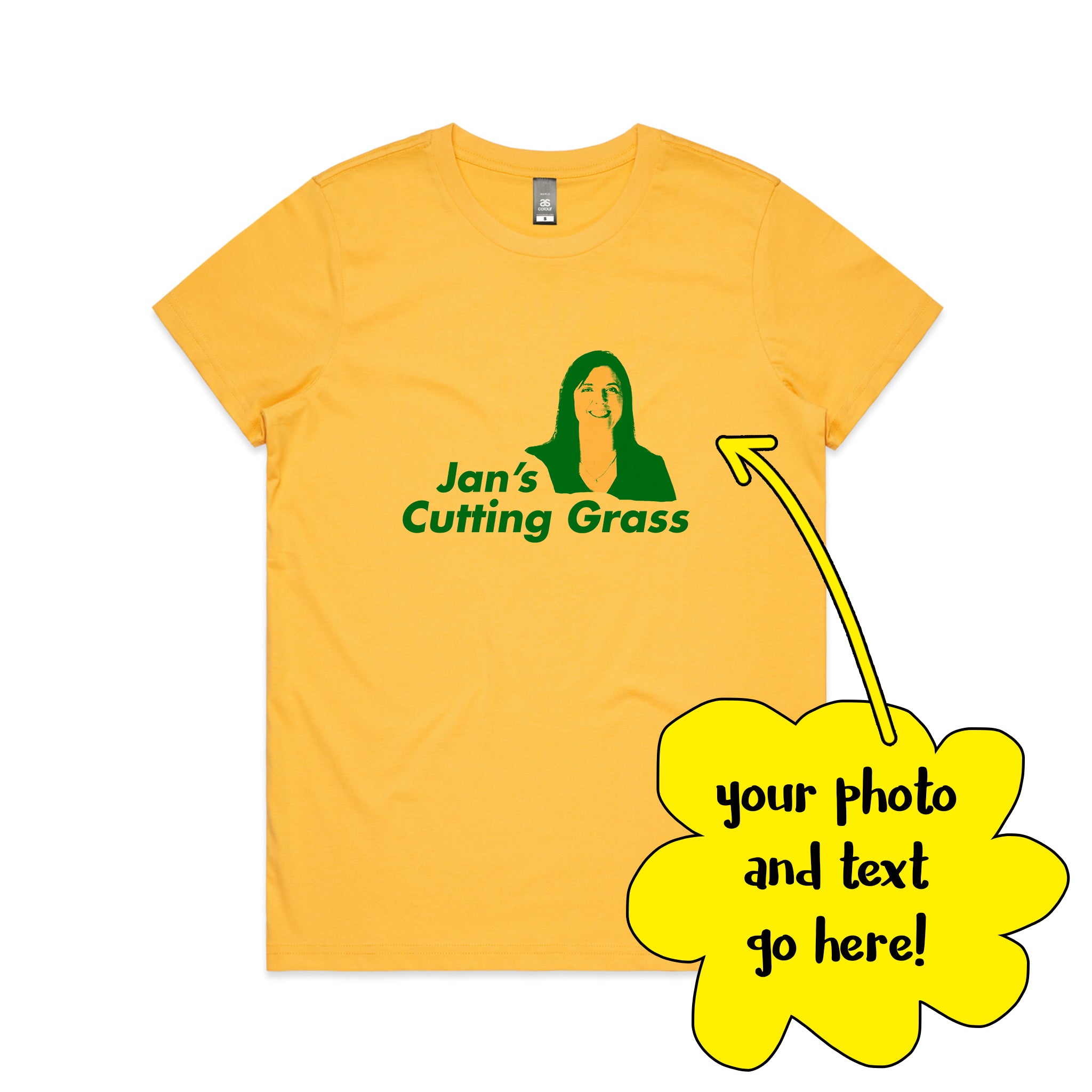 Custom Cutting Grass Tee