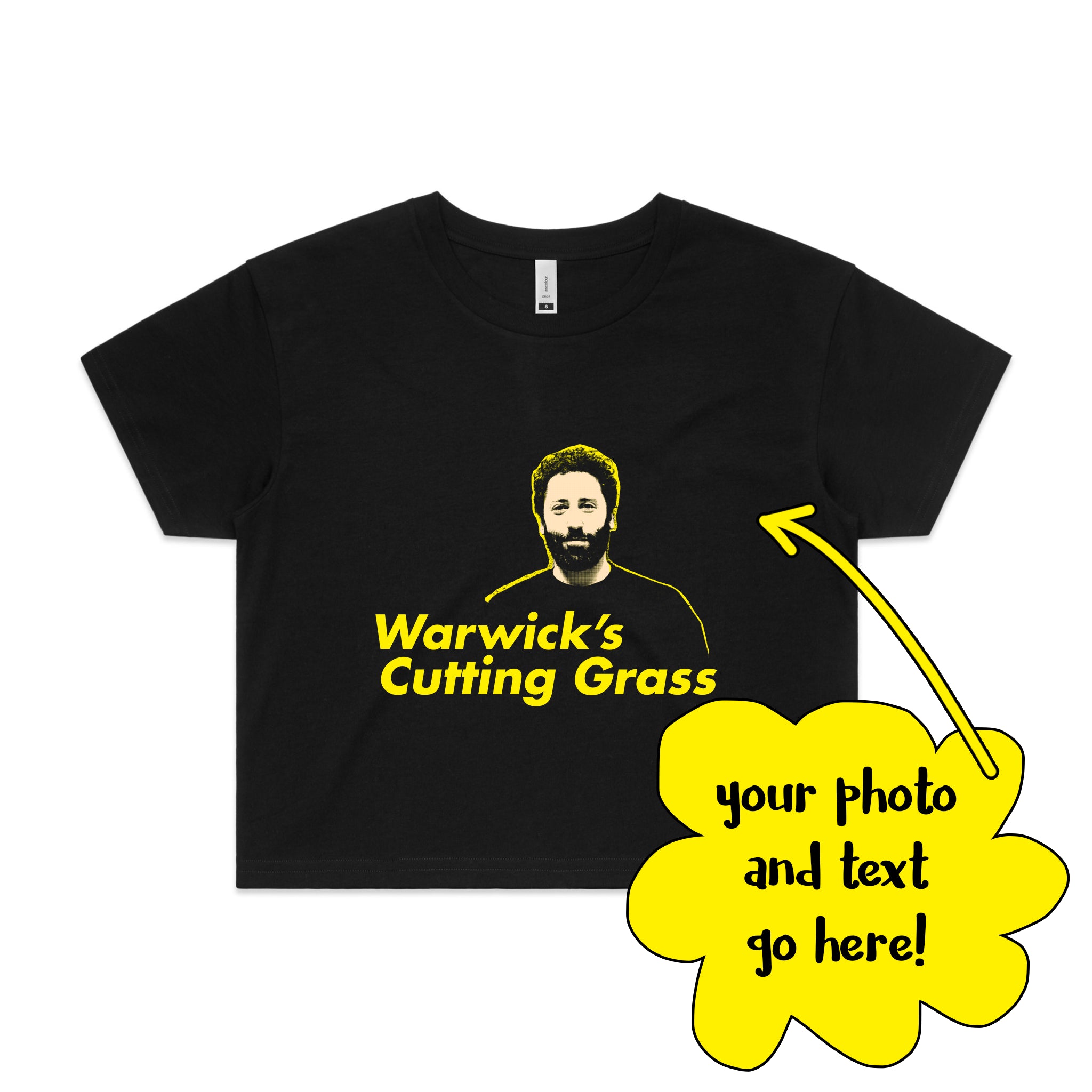 Custom Cutting Grass Tee