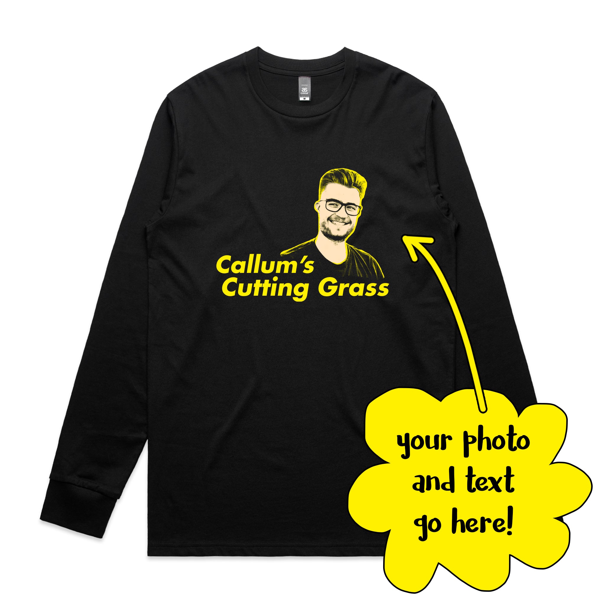 Custom Cutting Grass Tee