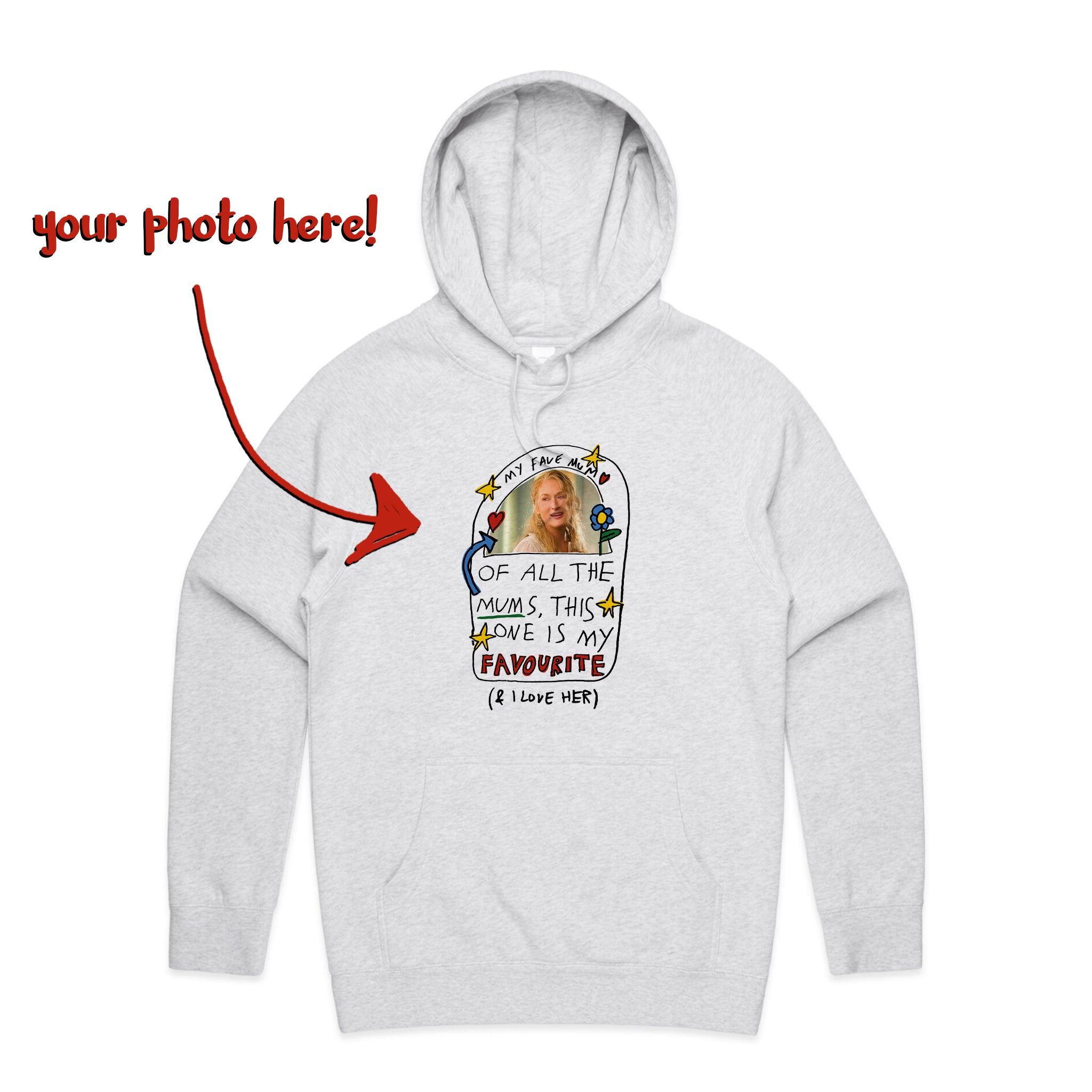 Custom Favourite Mum Hoodie