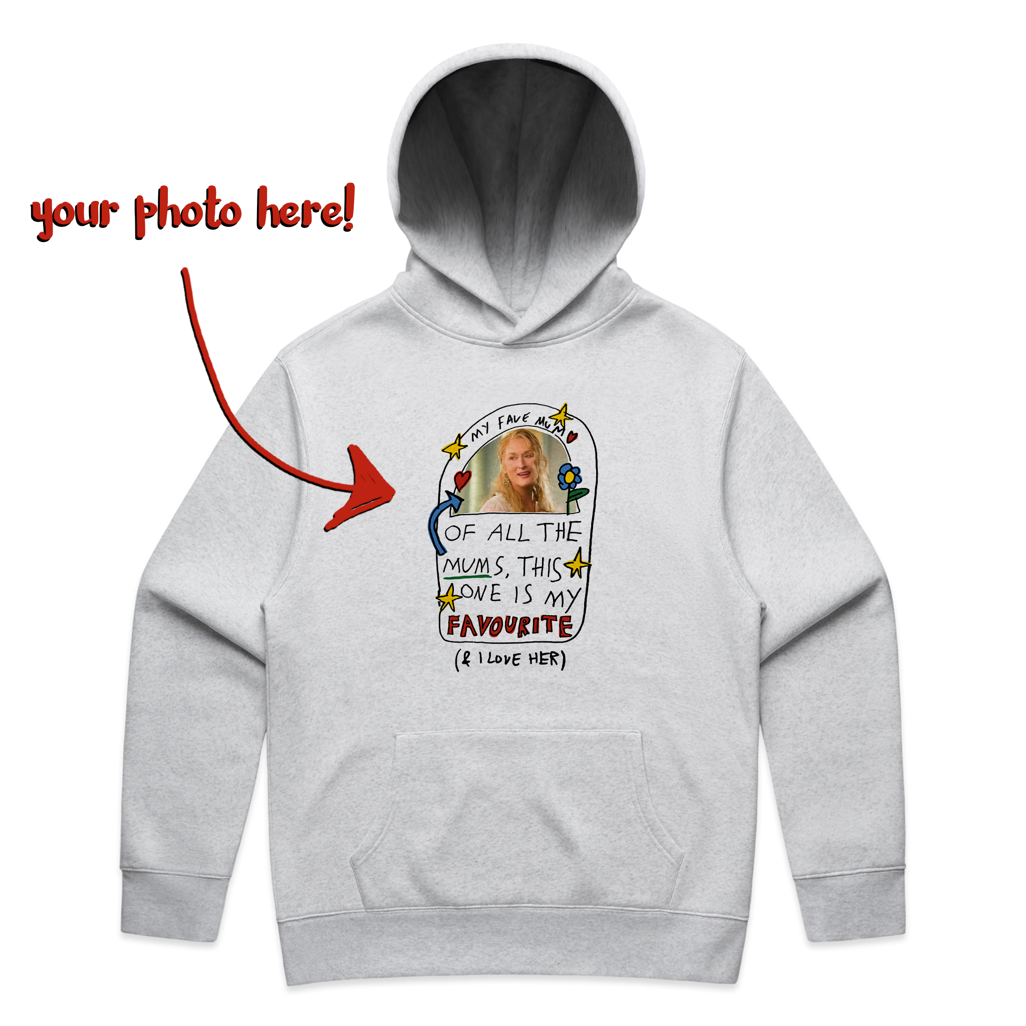 Custom Favourite Mum Hoodie